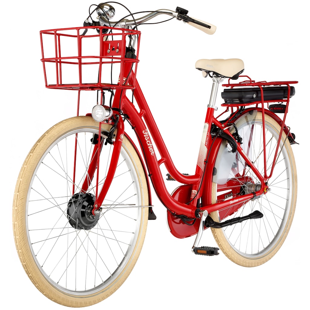 FISCHER Fahrrad E-Bike »CITA RETRO 2.1 317«, 3 Gang, Shimano, Nexus