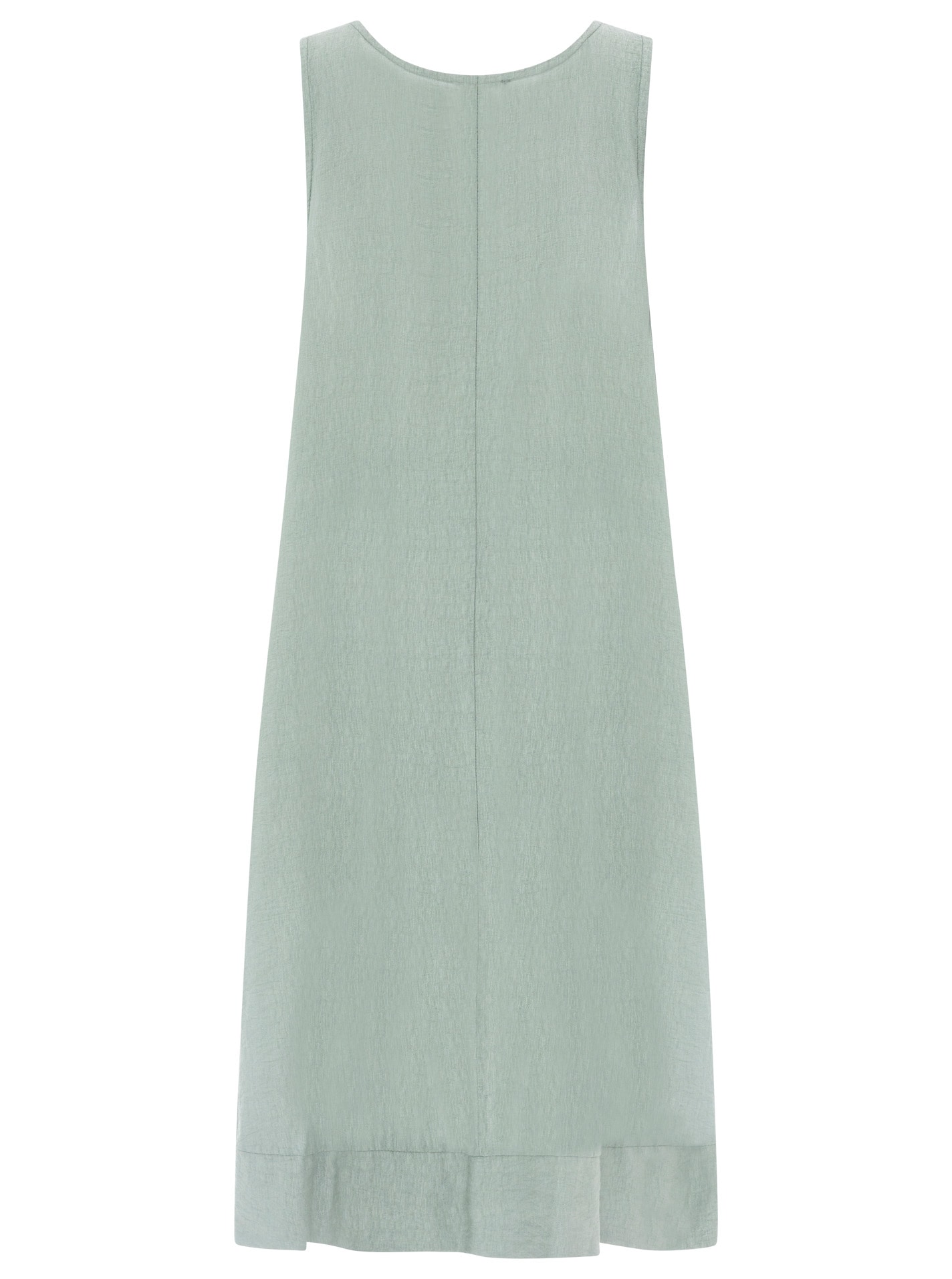Zwillingsherz Sweatkleid »"Uni & Summer"« breite Träger,  hinten leicht länger, figurumspielend, aus Viskose