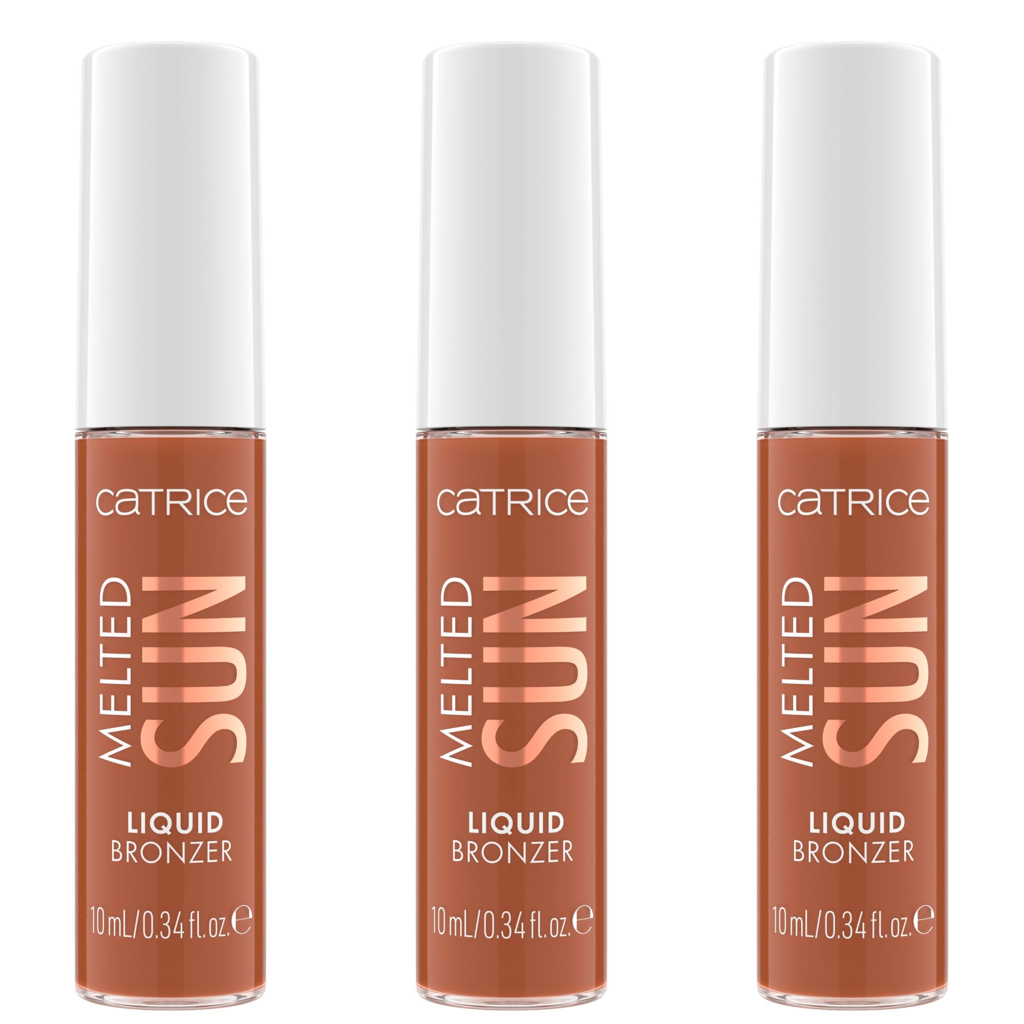 Catrice Bronzer-Puder »Melted Sun Liquid Bronzer« Cremige Textur, matt, aufbaubare Deckkraft, leicht verblendbar.