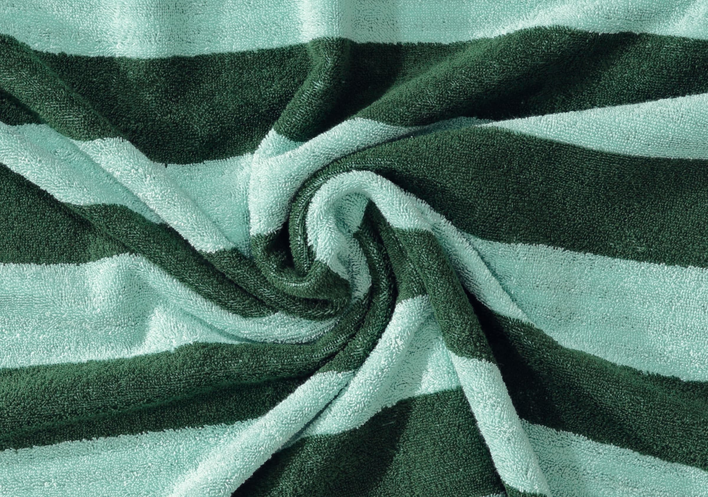 OTTO home Strandtuch »Elenna, 100% Baumwolle, flauschig und weich, 500 gr/m²« Premium Strandtücher 90x180cm, Streifen, 5 Jahre Garantie