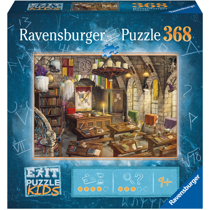 RAVENSBURGER Puzzle »EXIT, Kids, In der Zauberschule« Made in Germany bunt