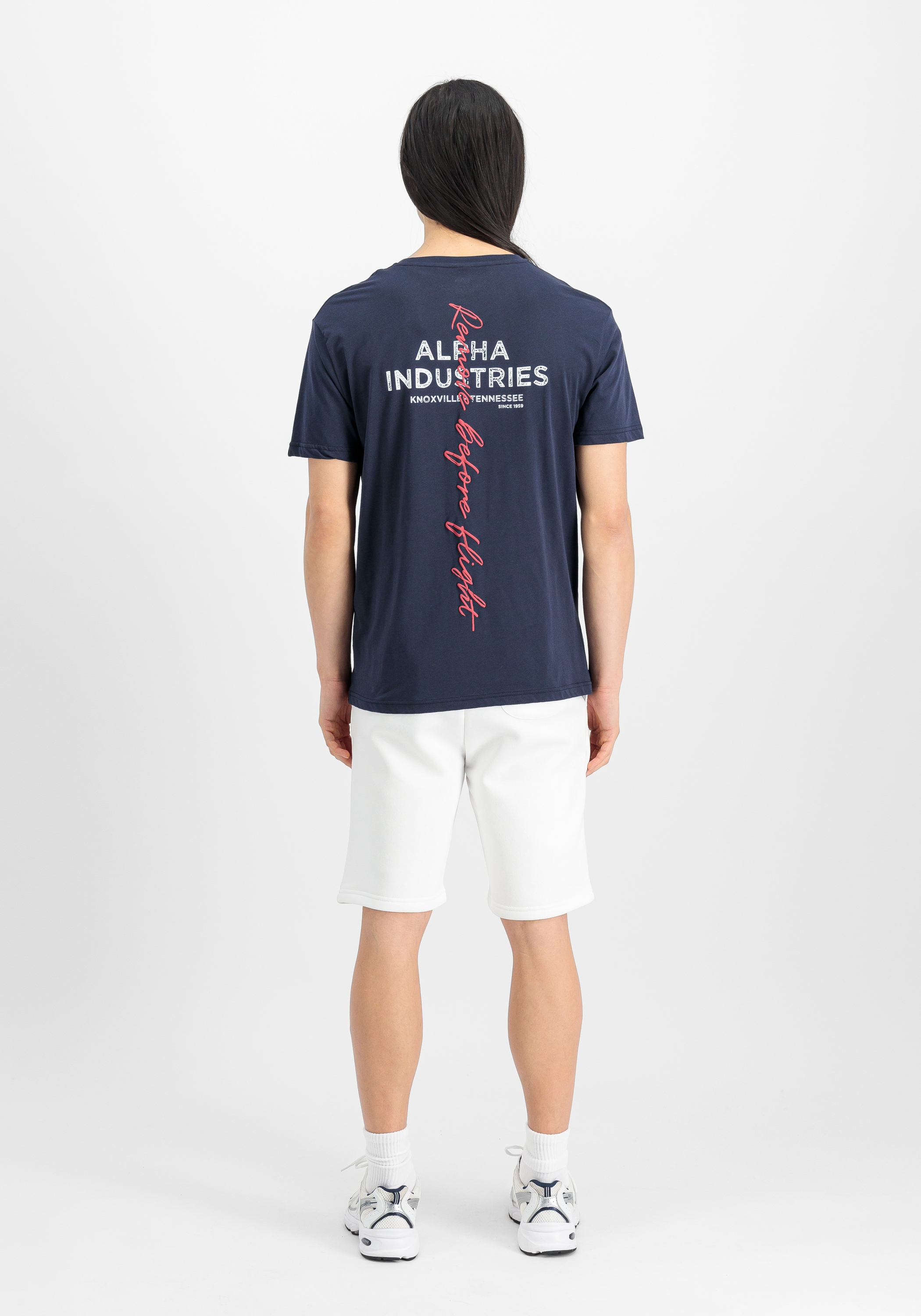 Alpha Industries T-Shirt »Alpha Industries Men - T-Shirts Signature Back Print T«
