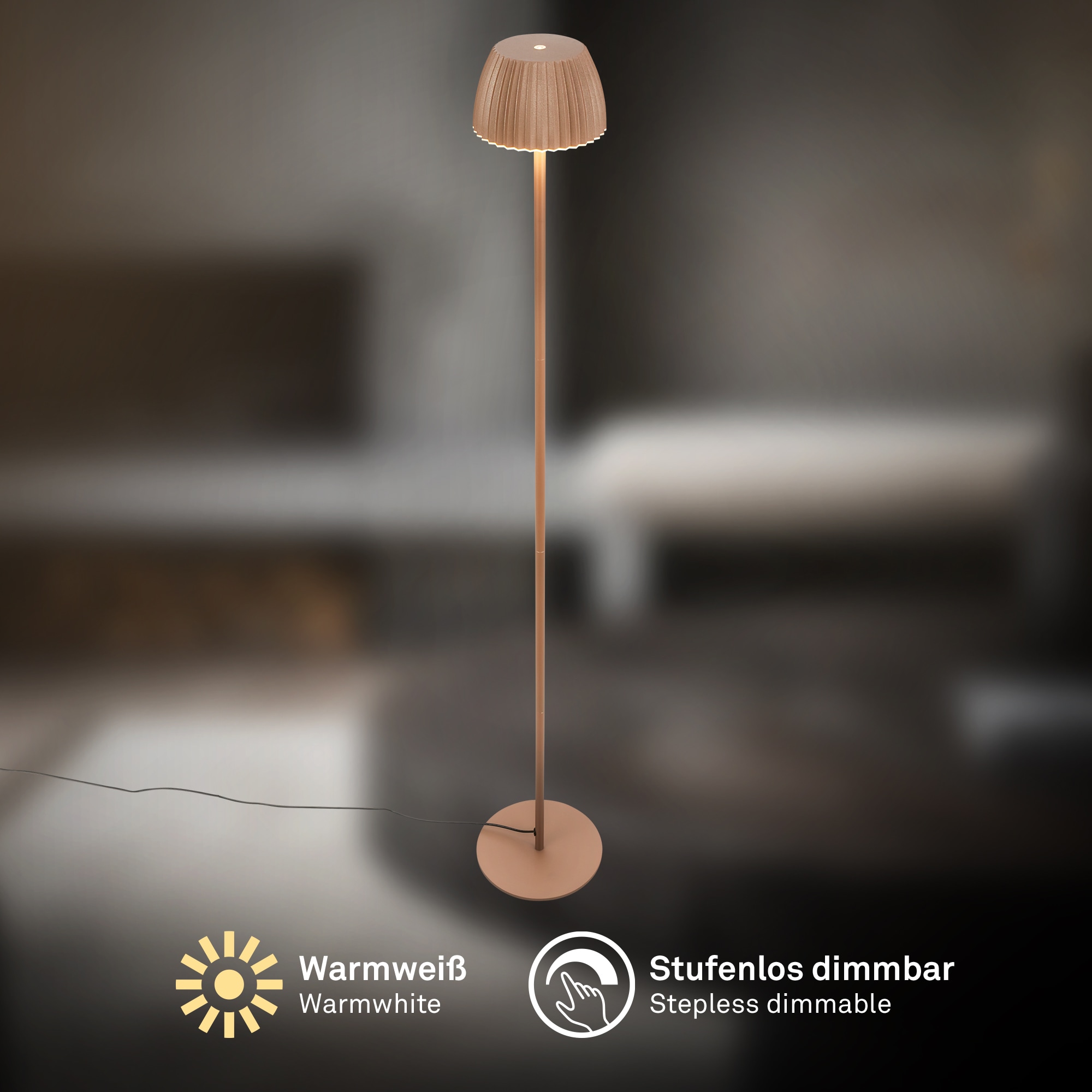 Briloner Leuchten LED Stehlampe »LOCA 1625017«