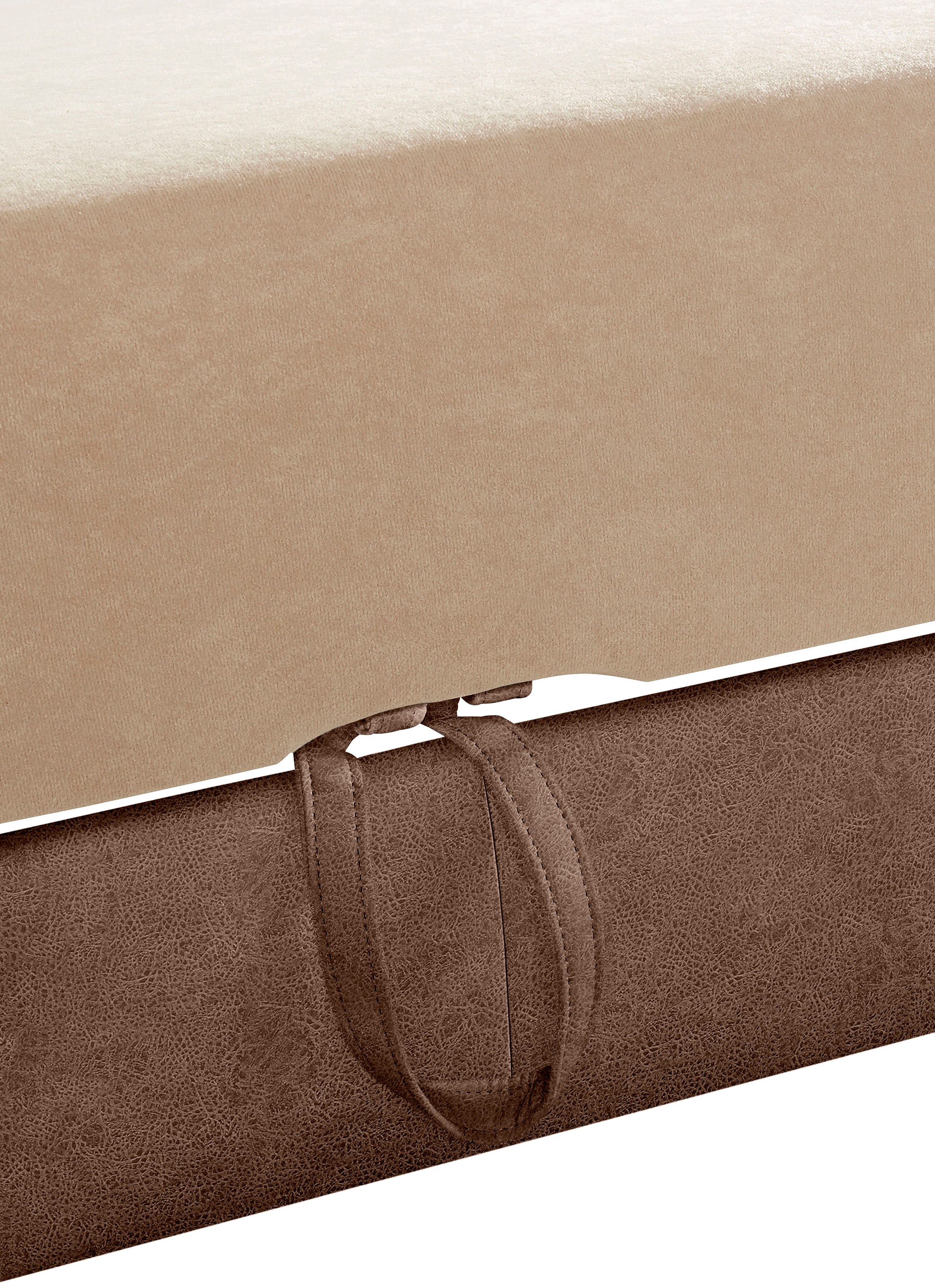 exxpo - sofa fashion Ecksofa »Elio, kompakt und komfortabel, bequem und zeitloses Design, L-Form«, wahlweise mit Bettfunktion