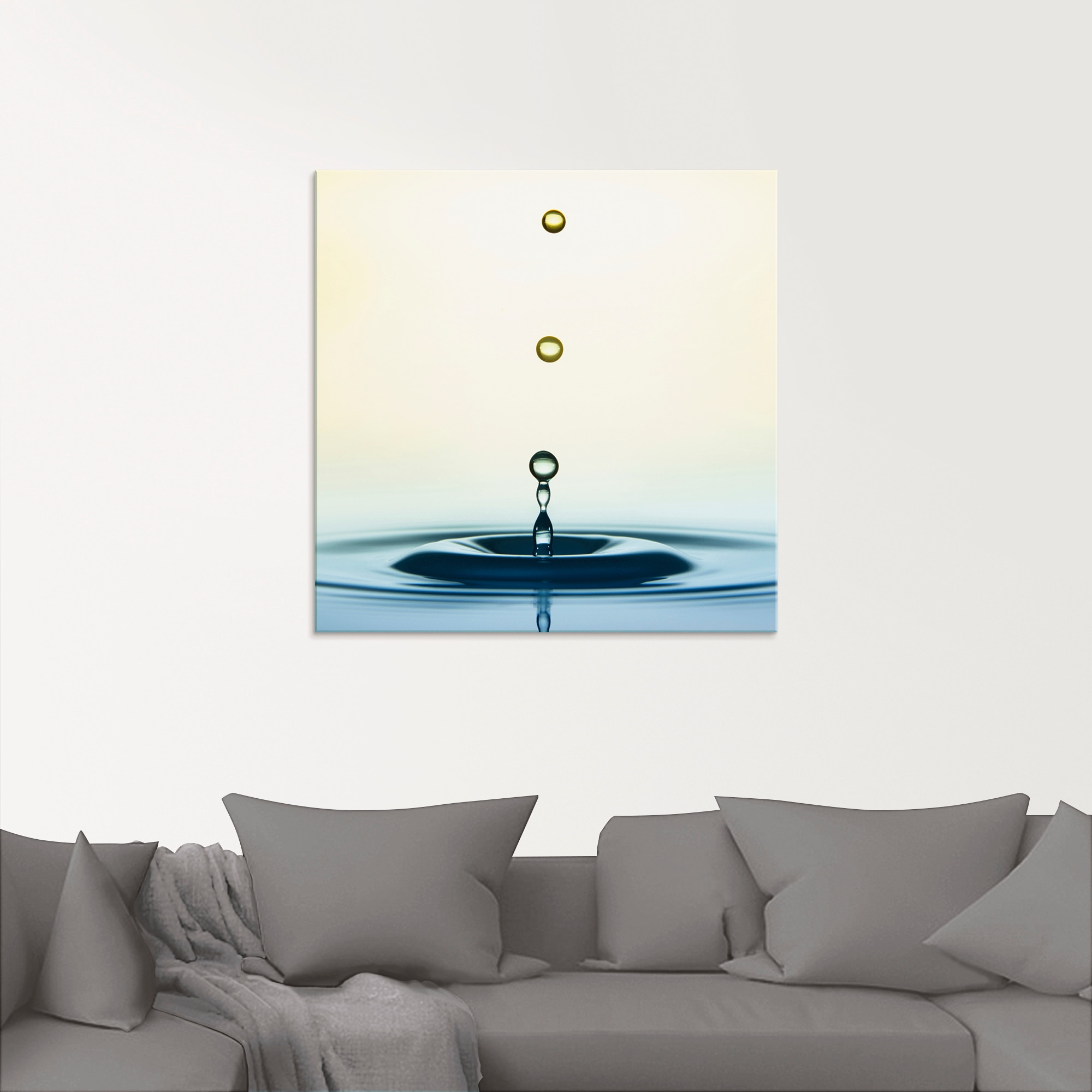 Artland Glasbild »Tropfen«, Zen, (1 St.), in verschiedenen Größen