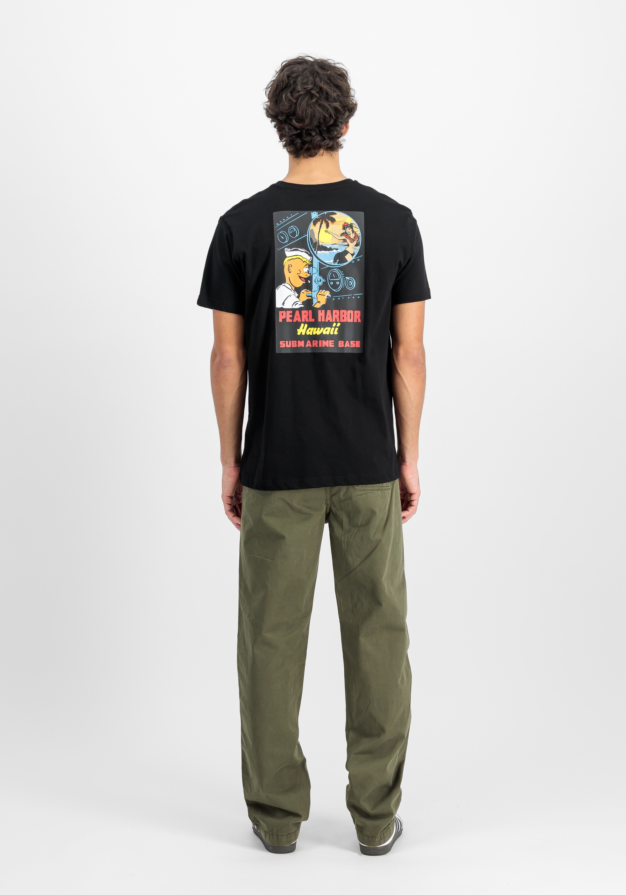 Alpha Industries T-Shirt »Alpha Industries Men - T-Shirts Pearl Harbor T Back Print«