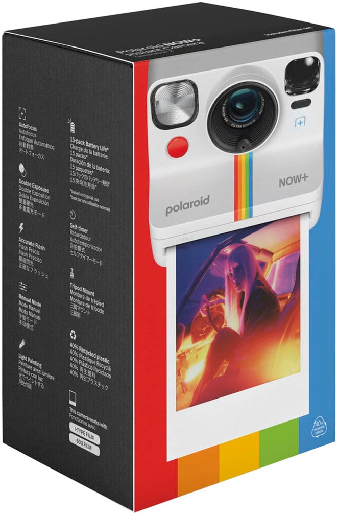 Polaroid Sofortbildkamera »Now+ Gen 2«, Polykarbonat-Harz, Bluetooth