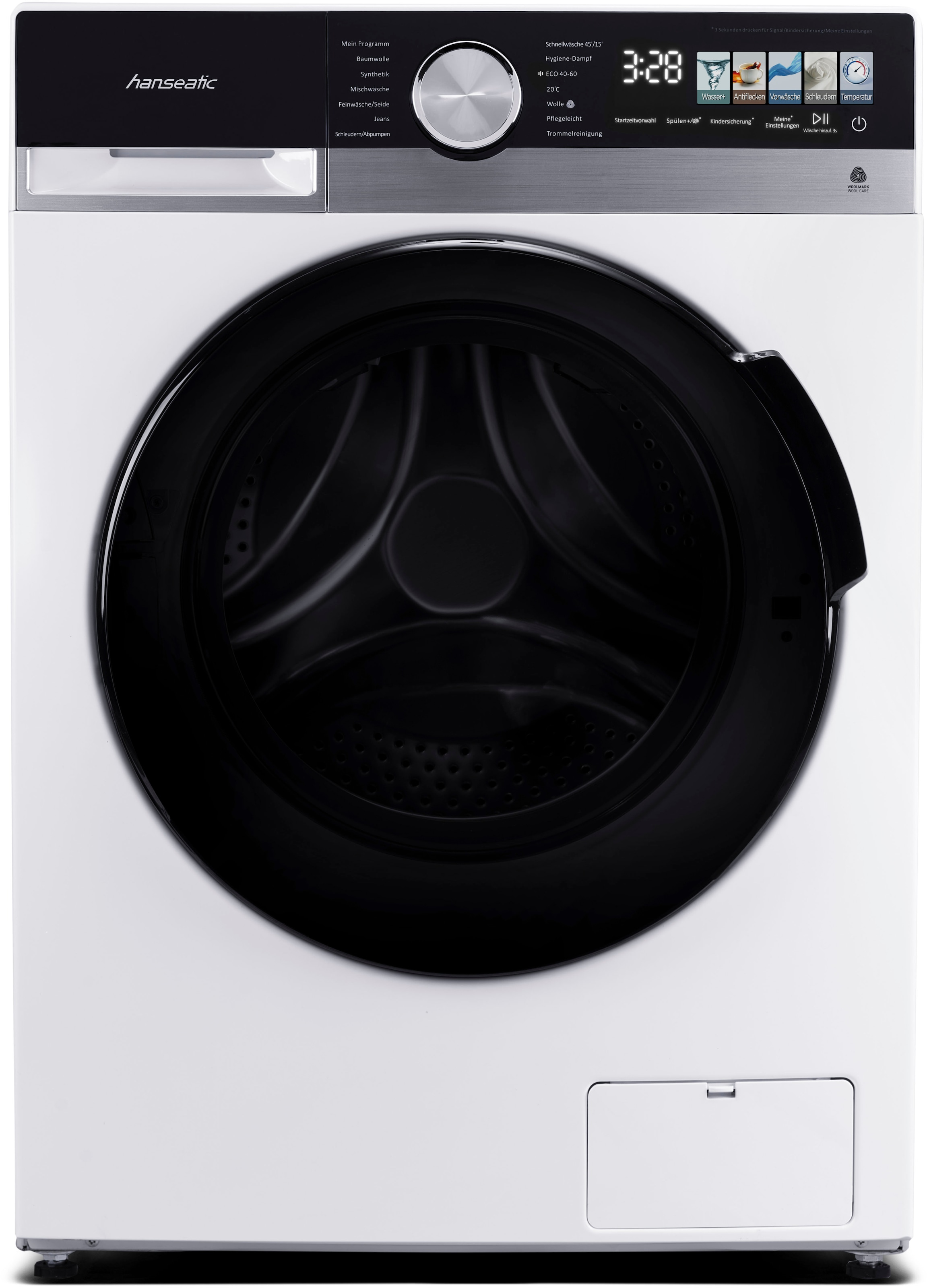 Hanseatic Waschmaschine »HWMM5714A3«, 7 kg, 1400 U/min, Schnellwaschprogramm