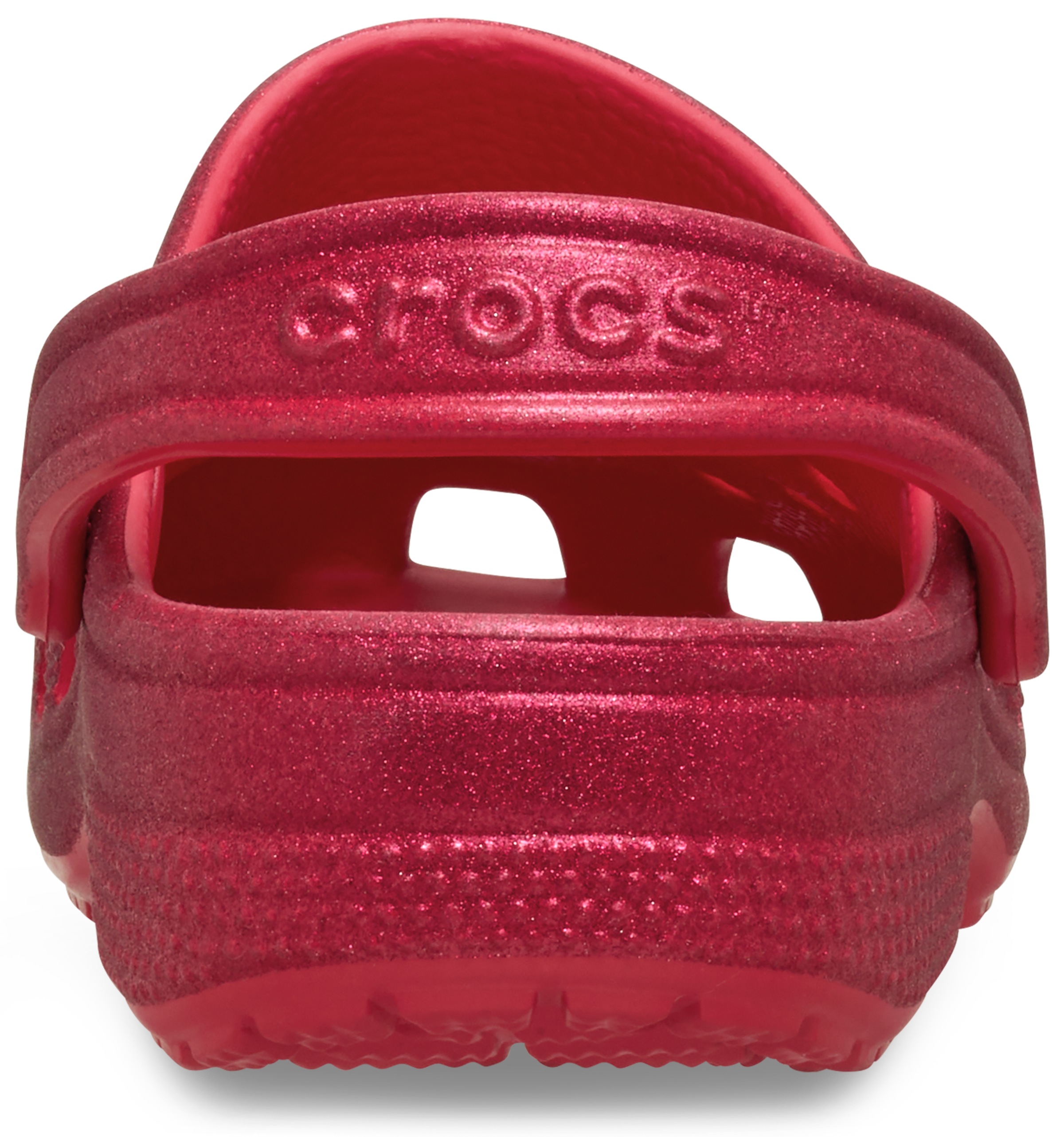 Crocs Hausschuh »Classic Glitter Clog, Badesandale«  , Sommerschuh, Schlappen, Schlupfschuh mit Glitzer verziert