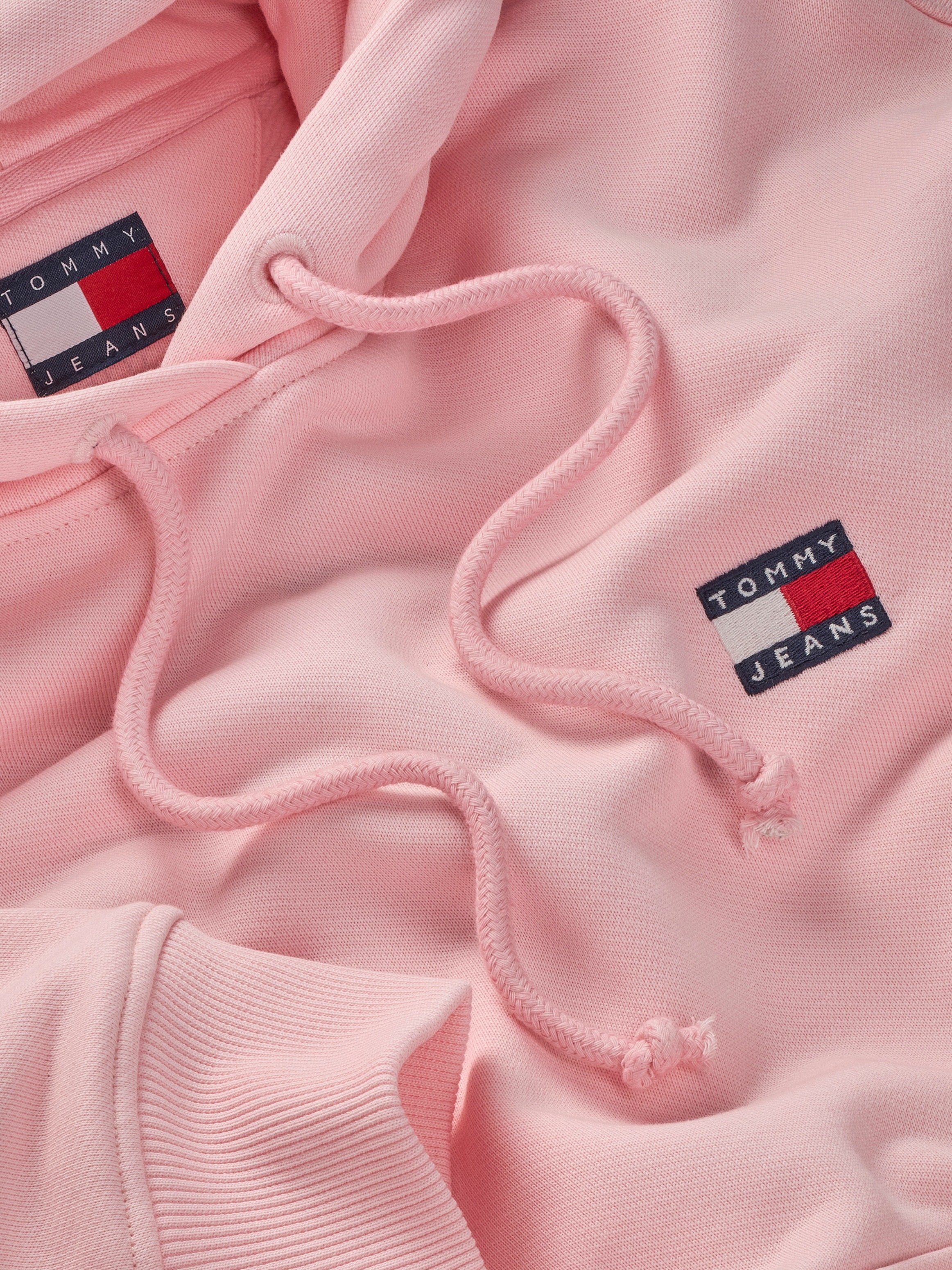 Tommy Jeans Curve Kapuzensweatshirt »TJW BXY BADGE HOODIE EXT«, in Großen Größen, Kapuze, Badge