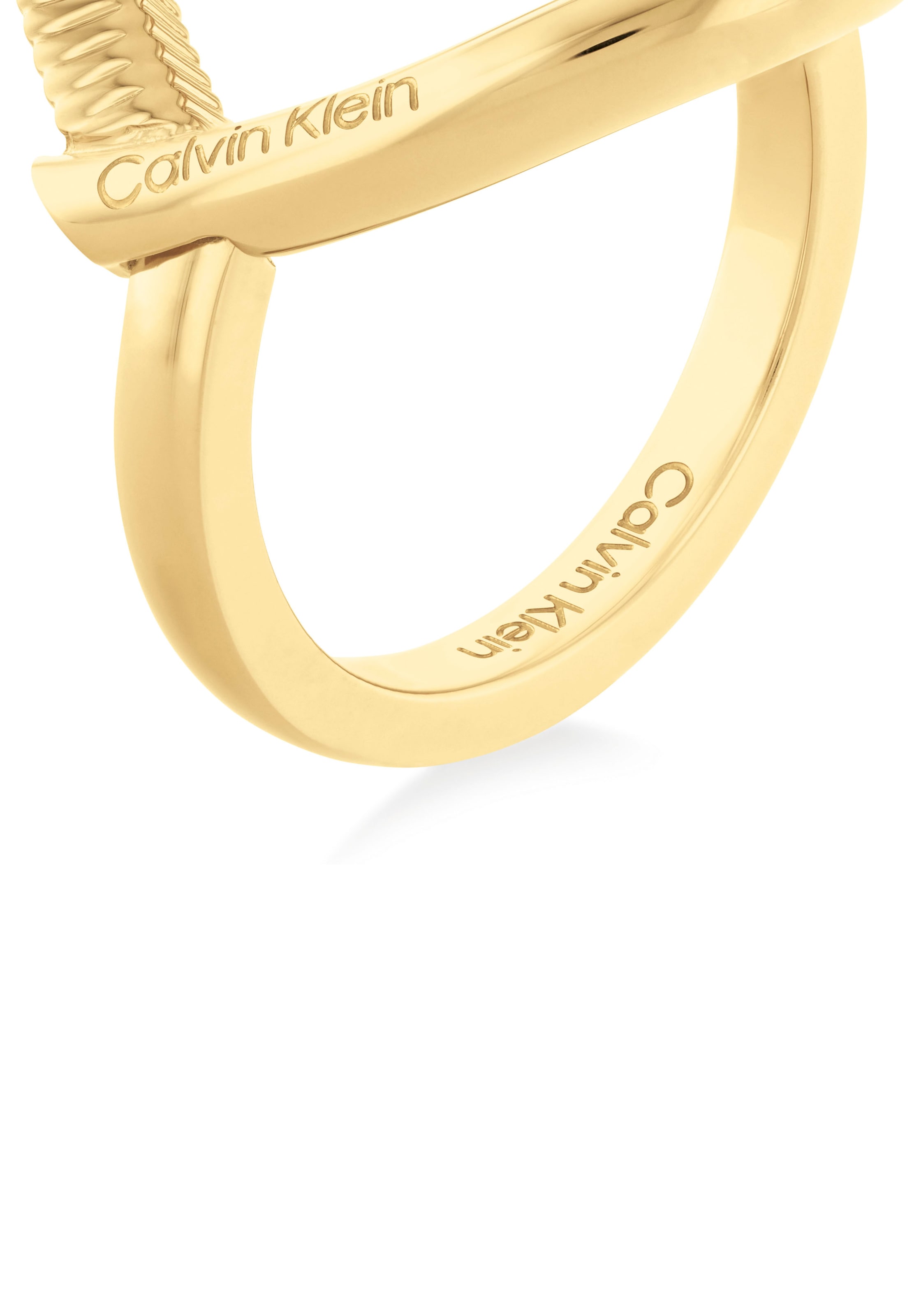 Calvin Klein Fingerring »Schmuck Edelstahl Fingerring Damenring DEFIANT«