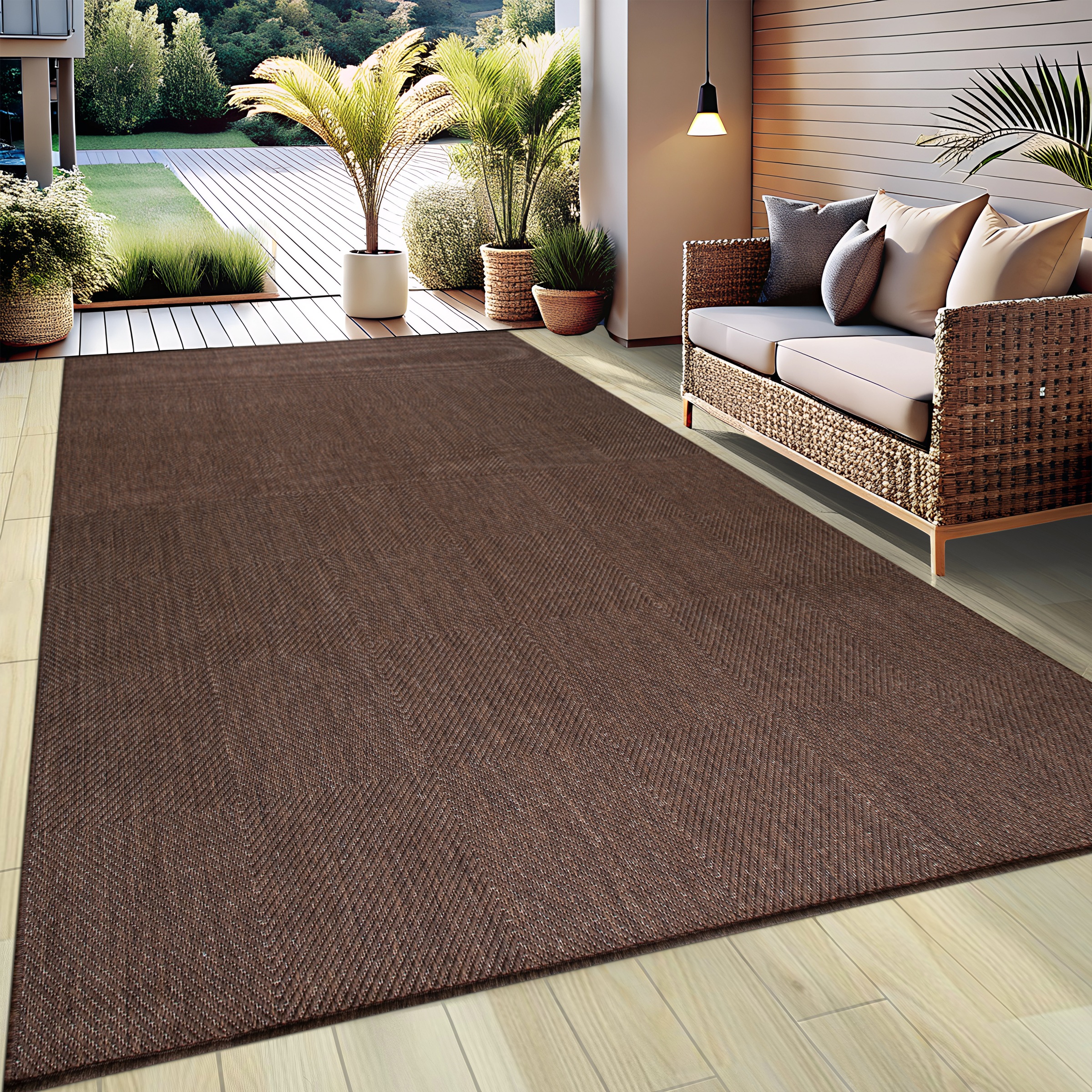 my home Teppich "Anna, auch als Läufer erhältlich" rechteckig 3 mm Höhe In- günstig online kaufen