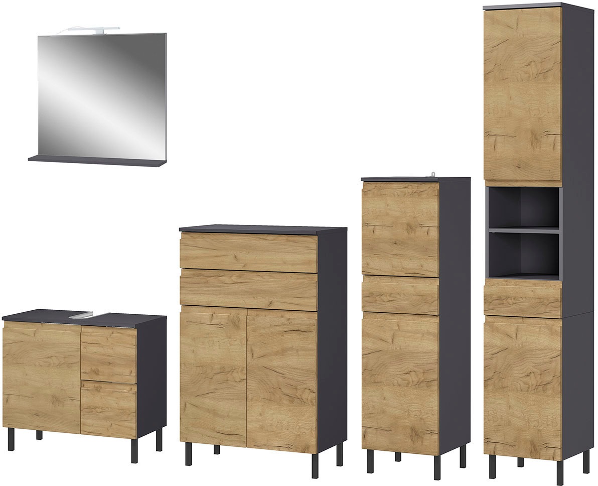 GERMANIA Badmöbel-Set »Scantic« 5 Stk. tlg. günstig online kaufen