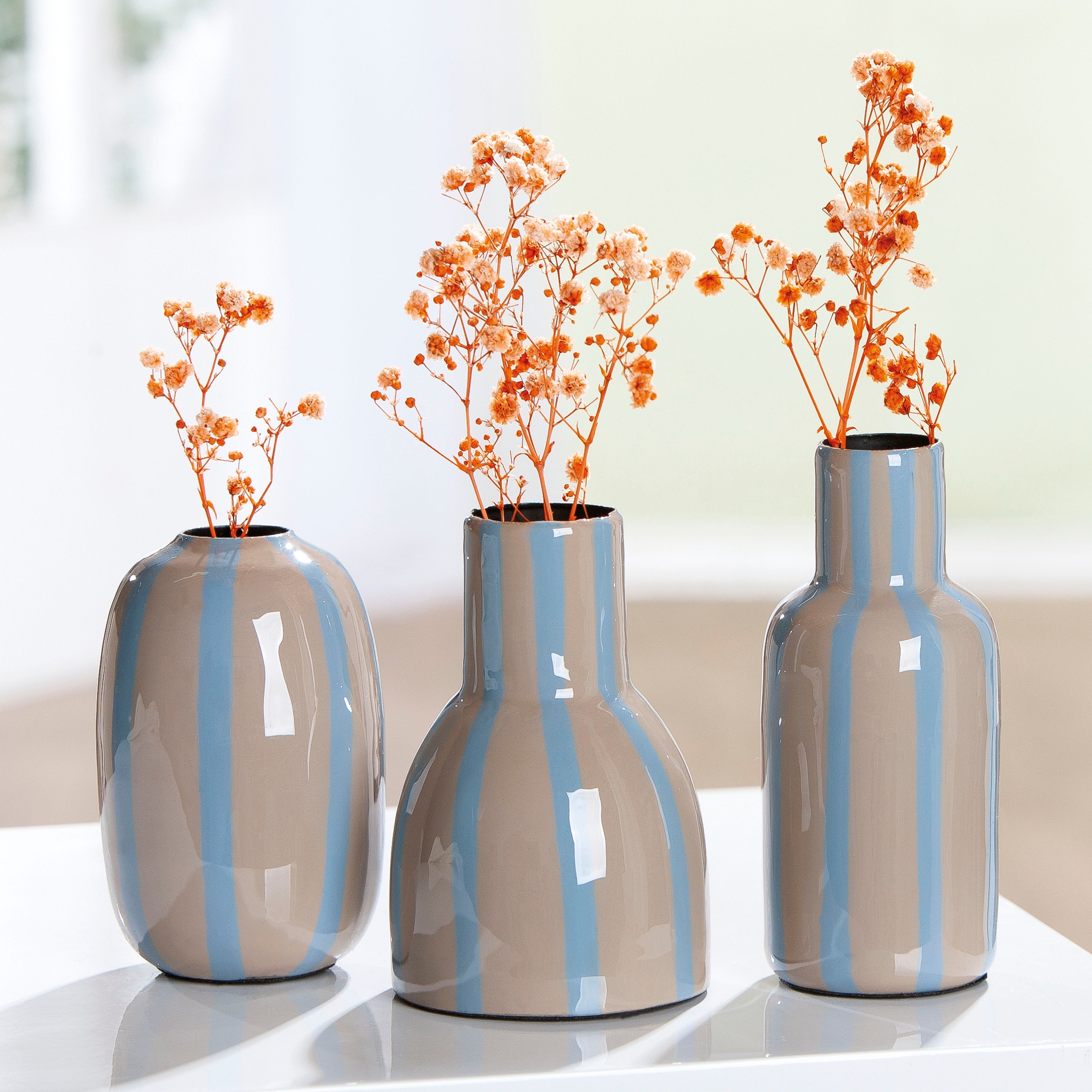 s.Oliver Tischvase »3er Set, Deko-Vase, klein, "Piccolo"«, (1 St.)