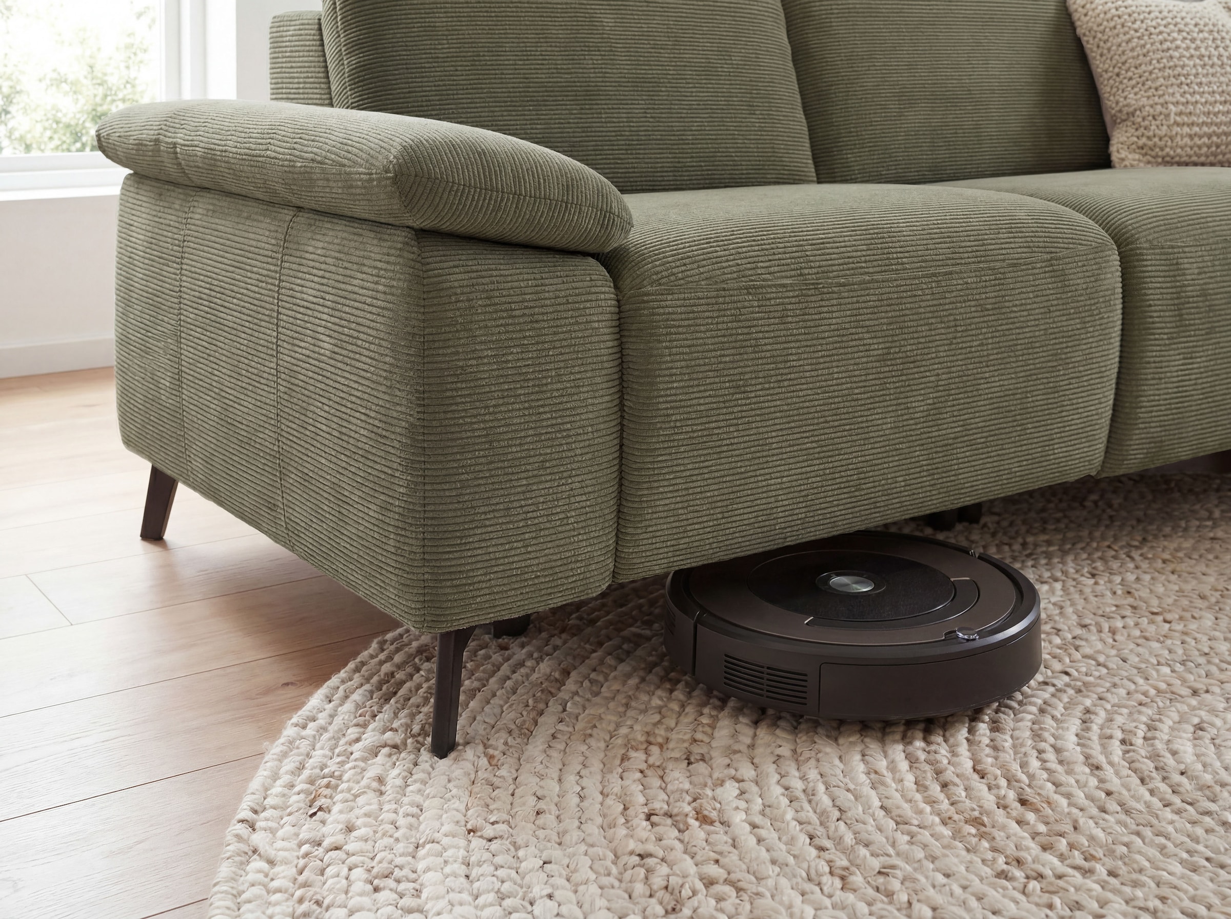 Musterring Ecksofa »MR 370, intelligenter Komfort im modernen Design« Optionale Relaxfunktion, flexible Kopfteile & klappbare Armlehnen