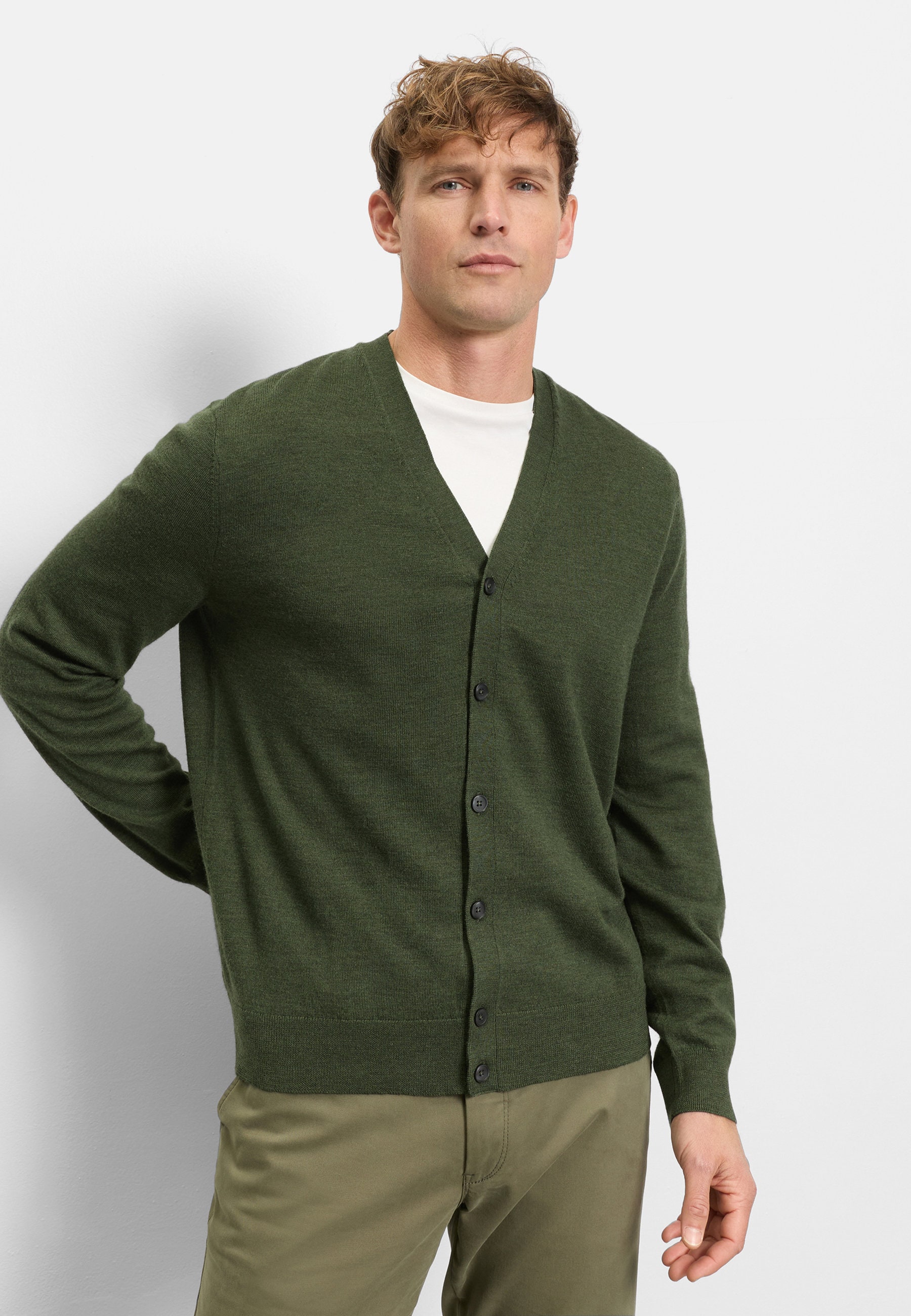 OLYMP Sweatjacke »OLYMP Casual Strick«