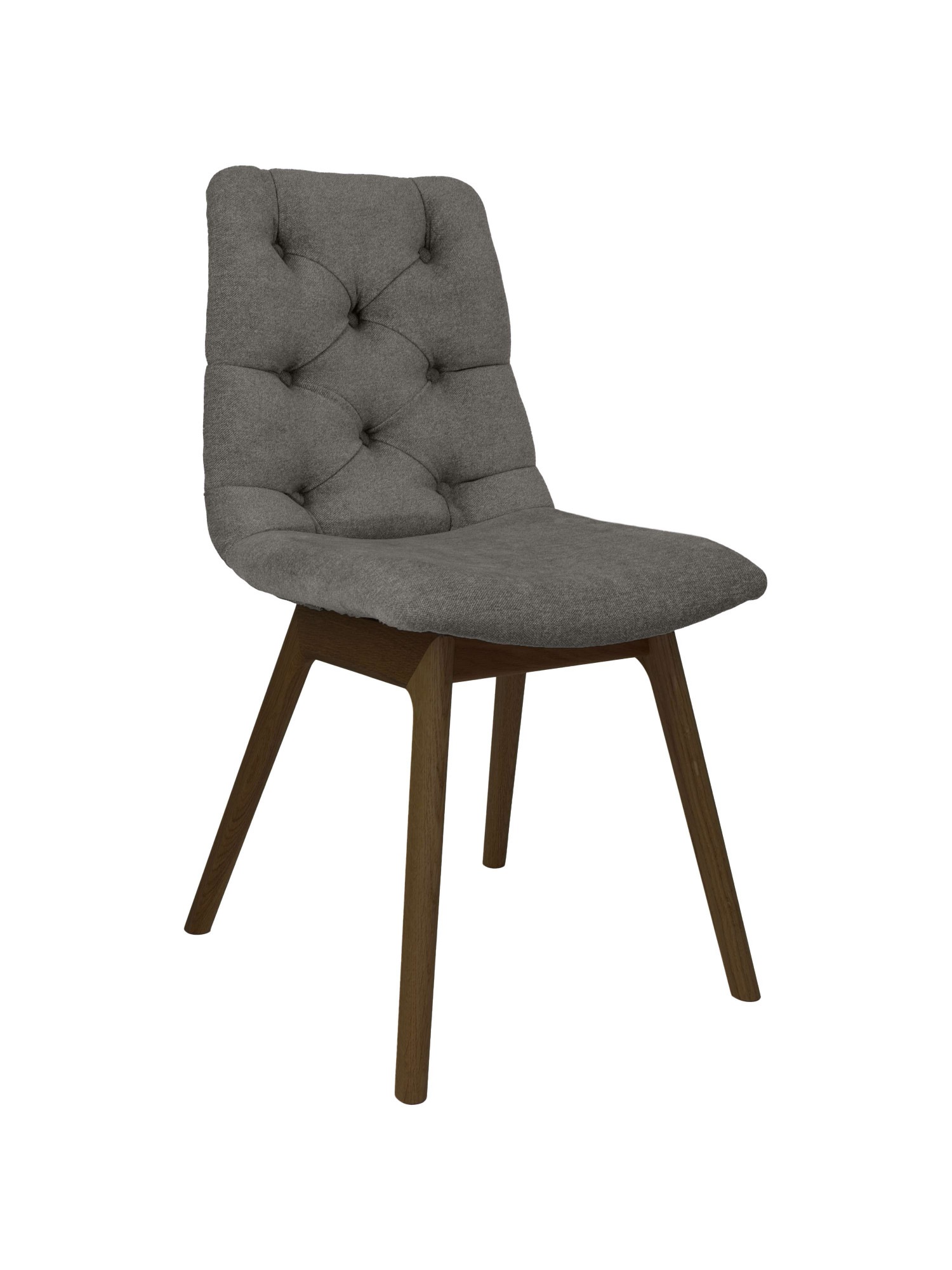 andas Esszimmerstuhl »Ramon«, (Set), 2 St., Chenille, mit Massivholzbeinen, günstig online kaufen