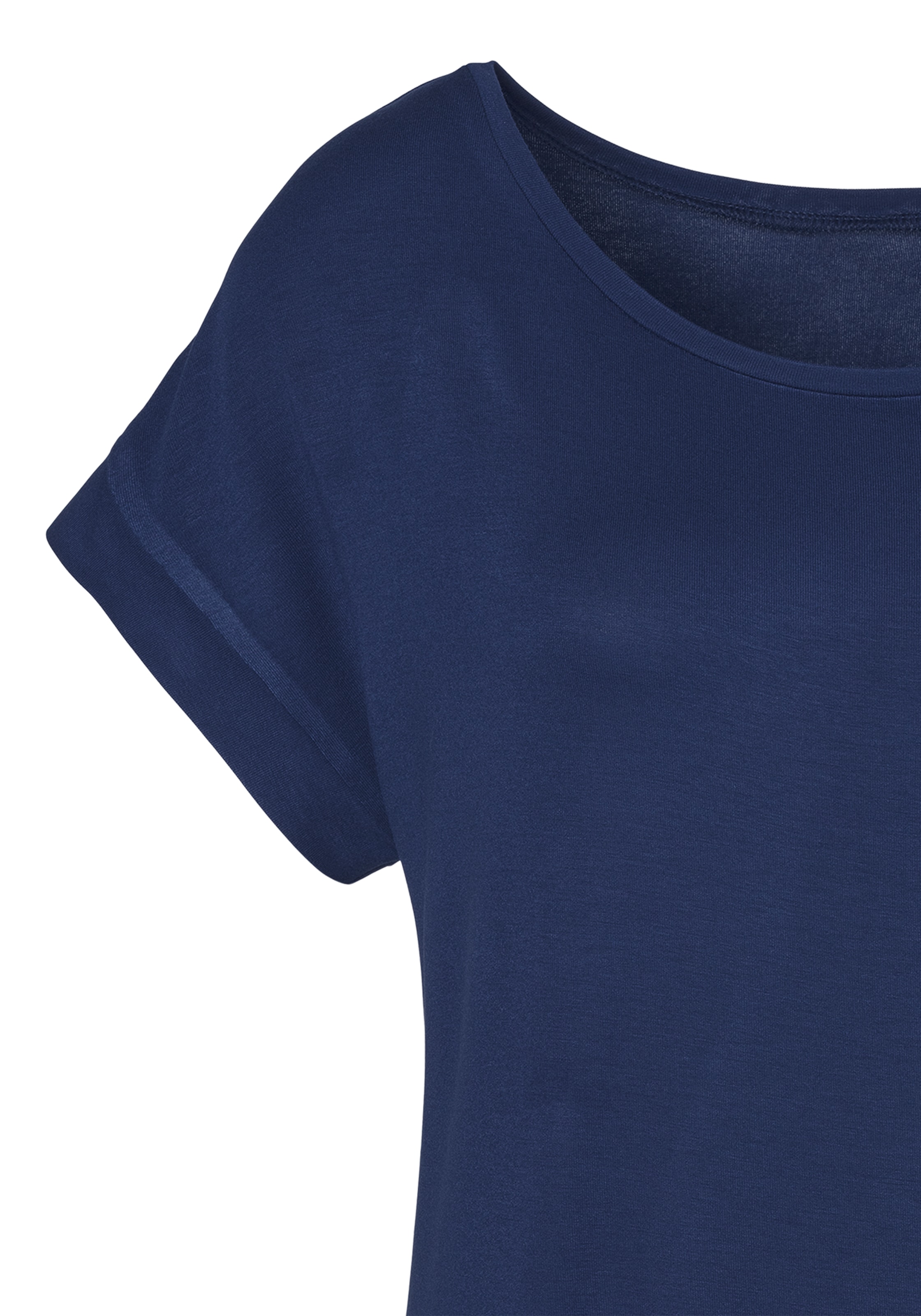 Vivance T-Shirt, mit elastischem online kaufen Saumabschluss