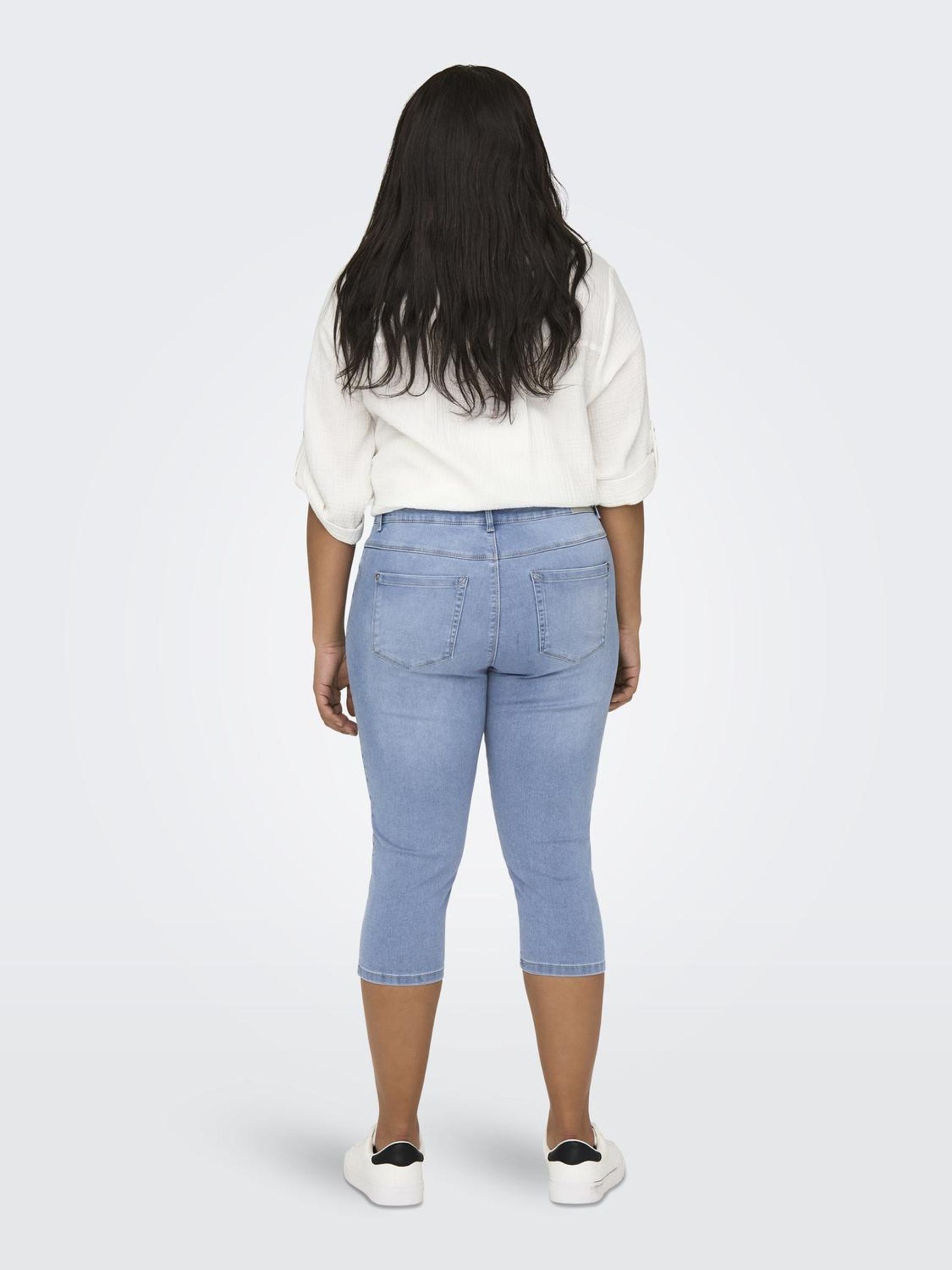 ONLY CARMAKOMA Shorts »CARAUGUSTA HW SK KNICKERS DNM BJ13333«