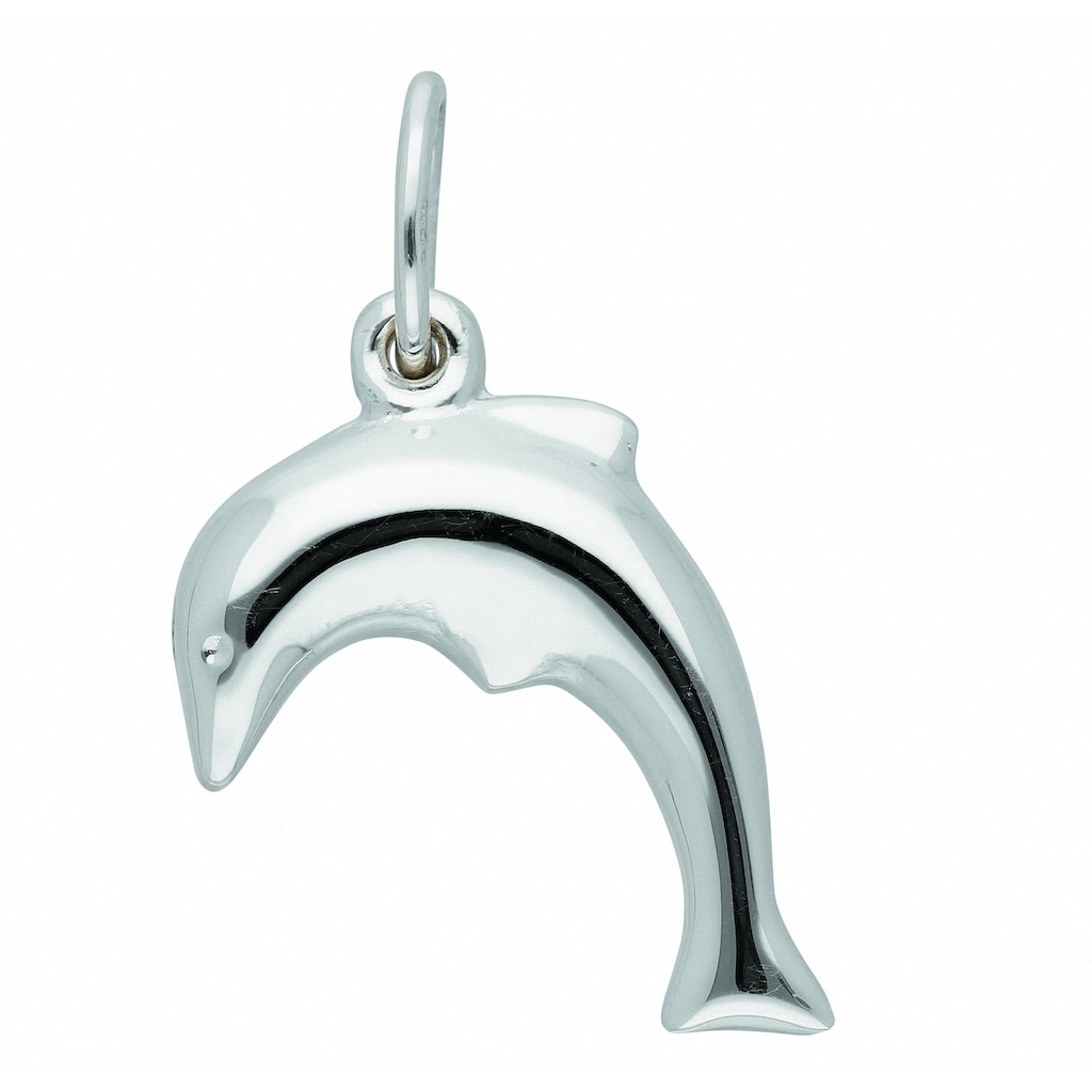 Adelia´s Kette mit Anhänger »925 Silber Anhänger Delphin« Schmuckset - Set mit Halskette