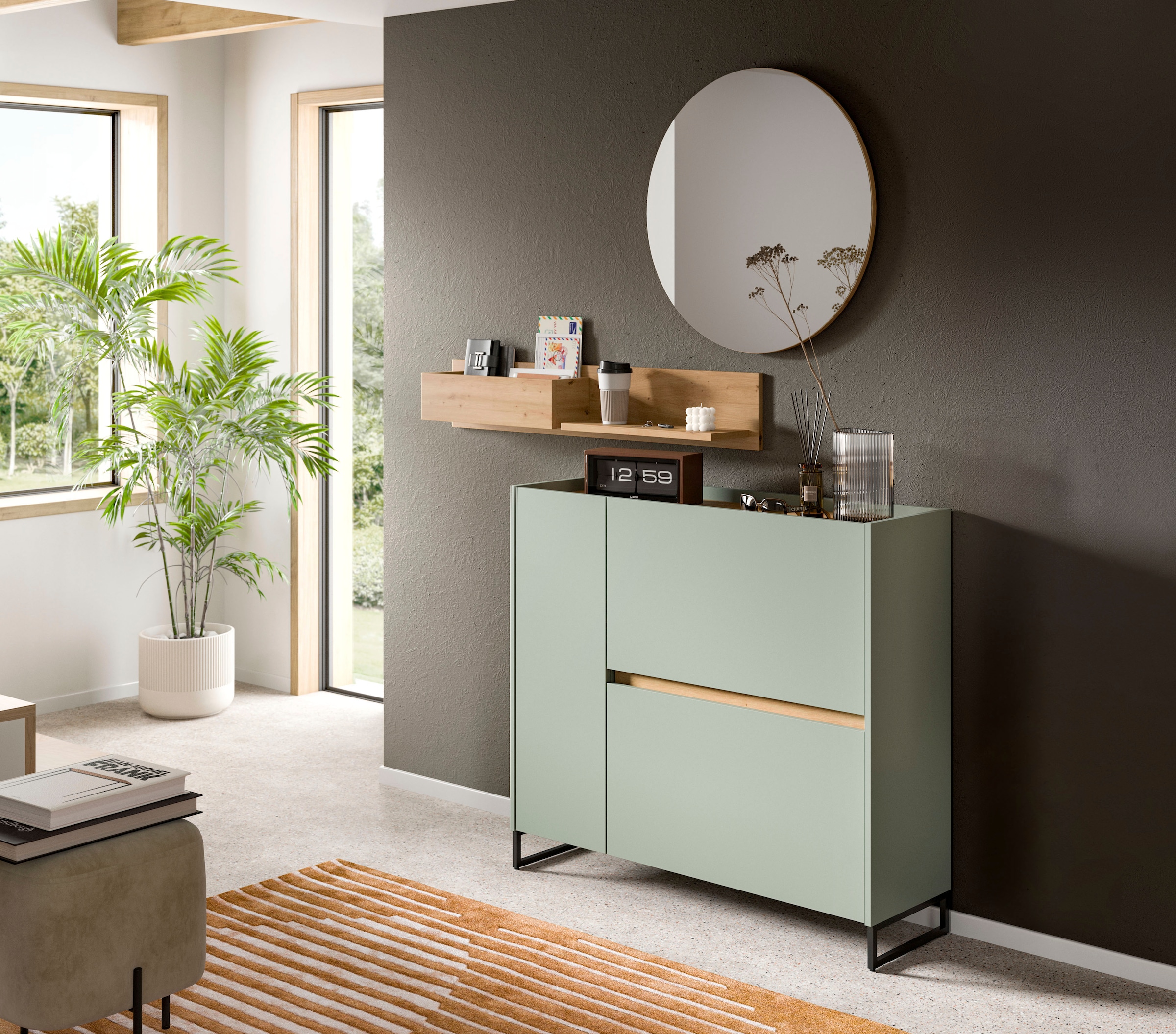 INOSIGN Garderoben-Set »EVRID, 3-teilig, Breite 140 cm, individuell stellba günstig online kaufen