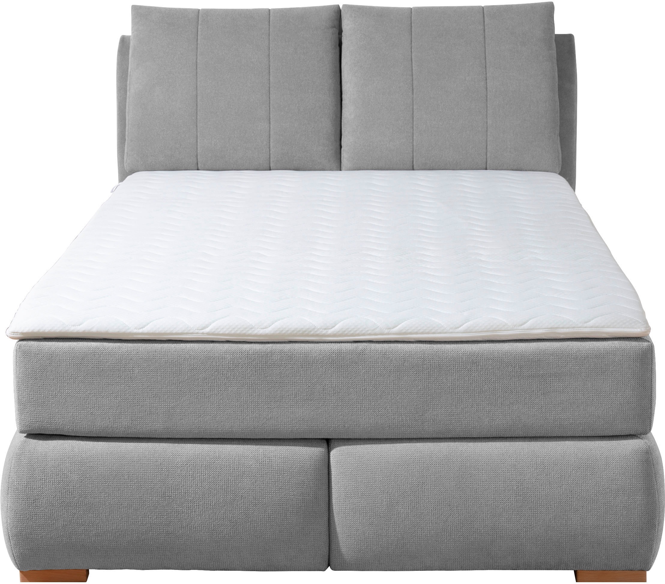 Home affaire Boxspringbett »Breitenthal«, abnehmbare Rückenkissen mit Klettband
