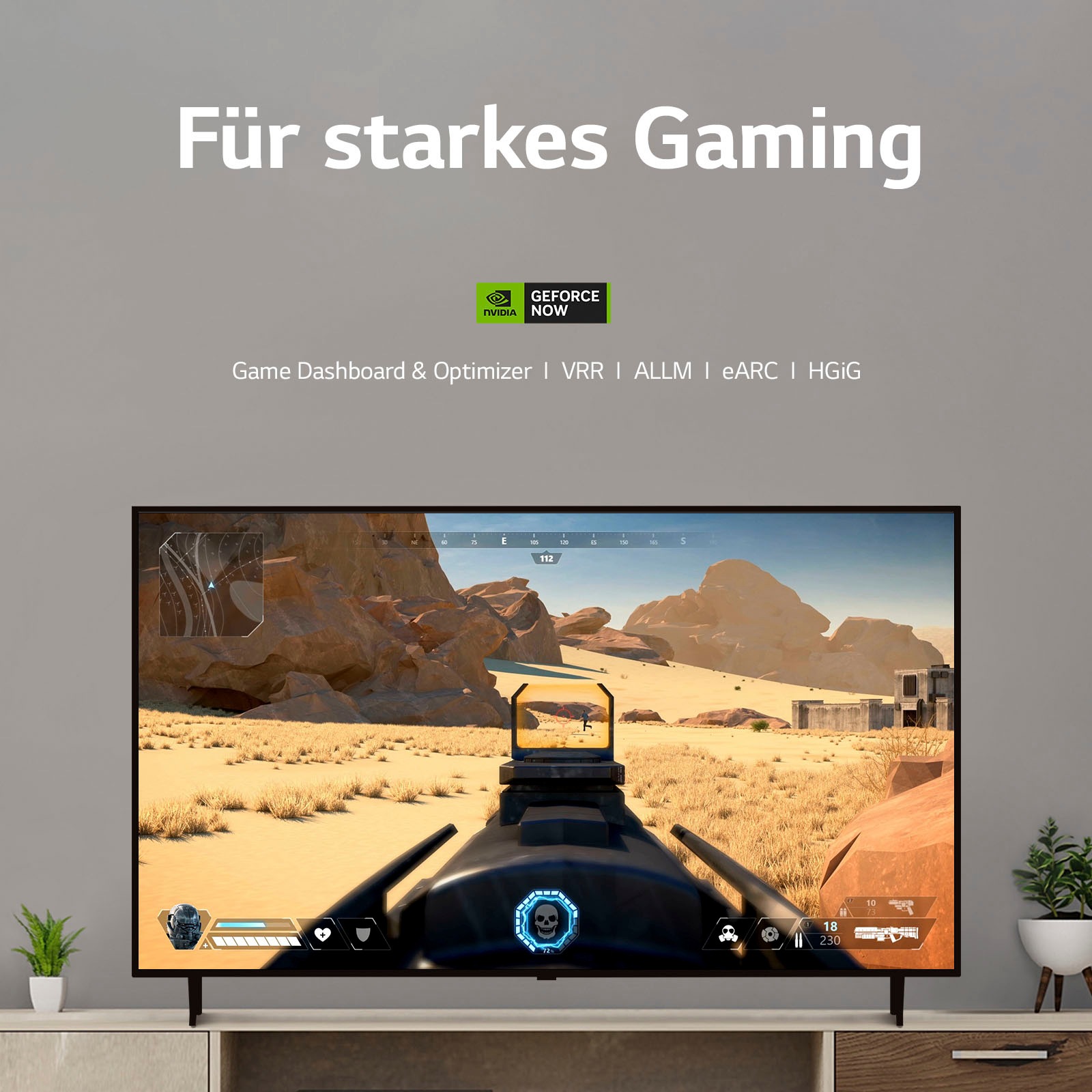 15. Bild von LG LED-Fernseher, 139 cm/55 Zoll, 4K Ultra HD, Smart-TV, UHD,α5 Gen6 4K AI-Prozessor,HDR10,AI Sound Pro,Filmmaker Mode