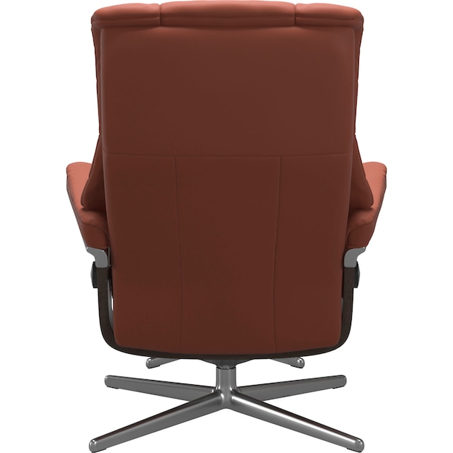 Stressless® Relaxsessel »Mayfair«, (Set, Relaxsessel mit Hocker), mit Hocker,  mit Cross Base, Größe S, M & L, Holzakzent Wenge auf Rechnung kaufen