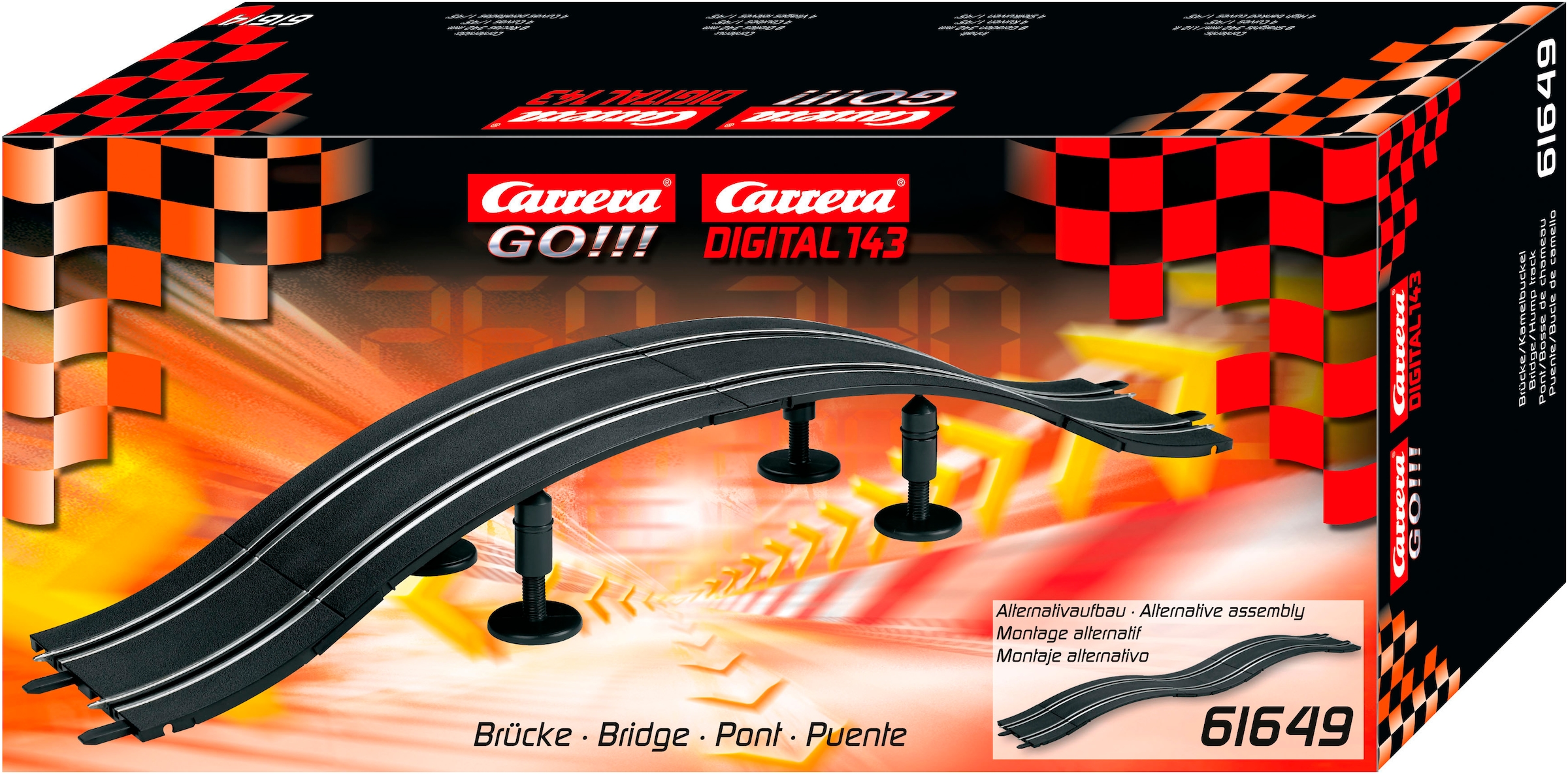 Carrera® Brücke »Carrera GO!!!, Kamelbuckel/Überfahrt«