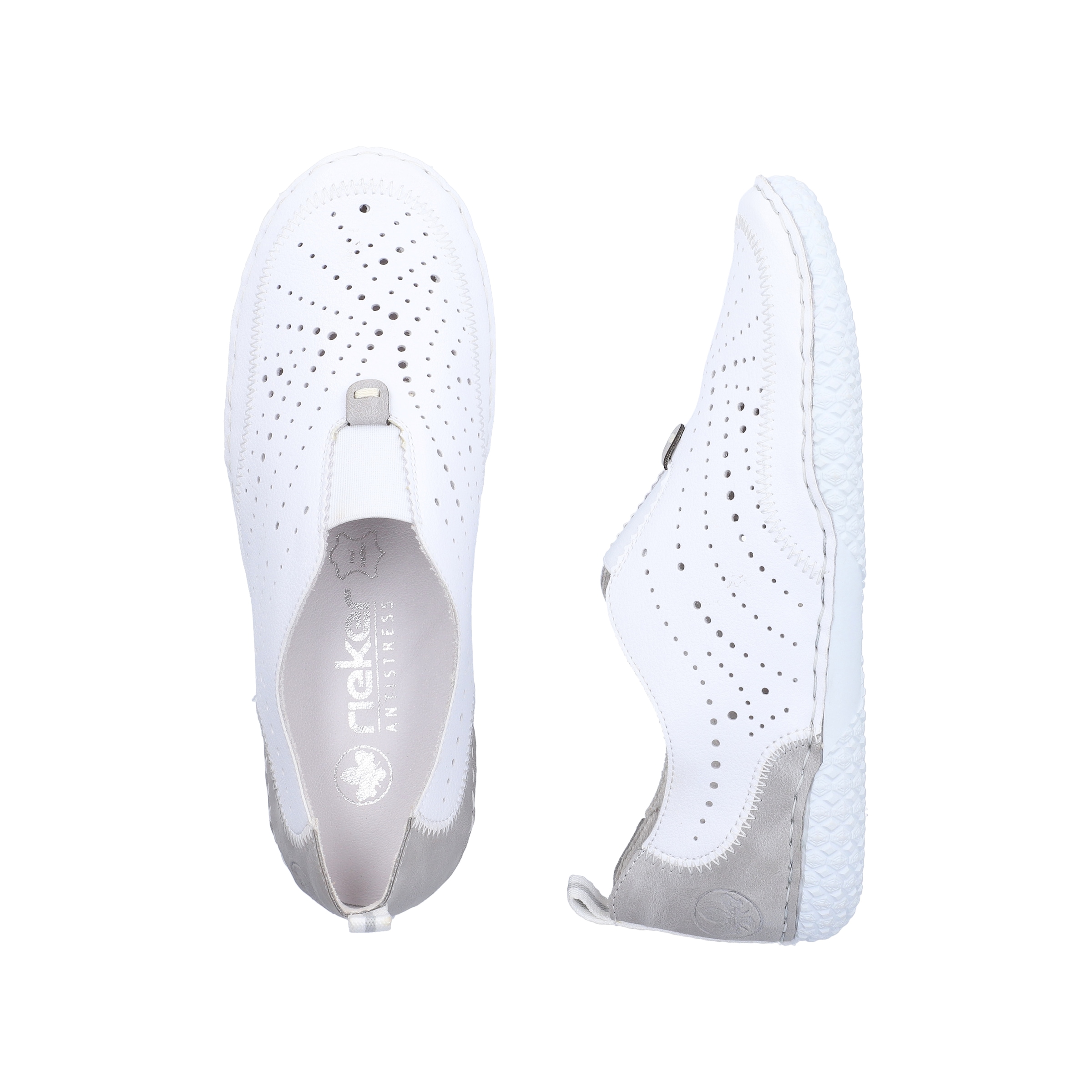 Rieker Slipper  Slip-on Sneaker, Schlupfschuh, Halbschuh mit Gummizug