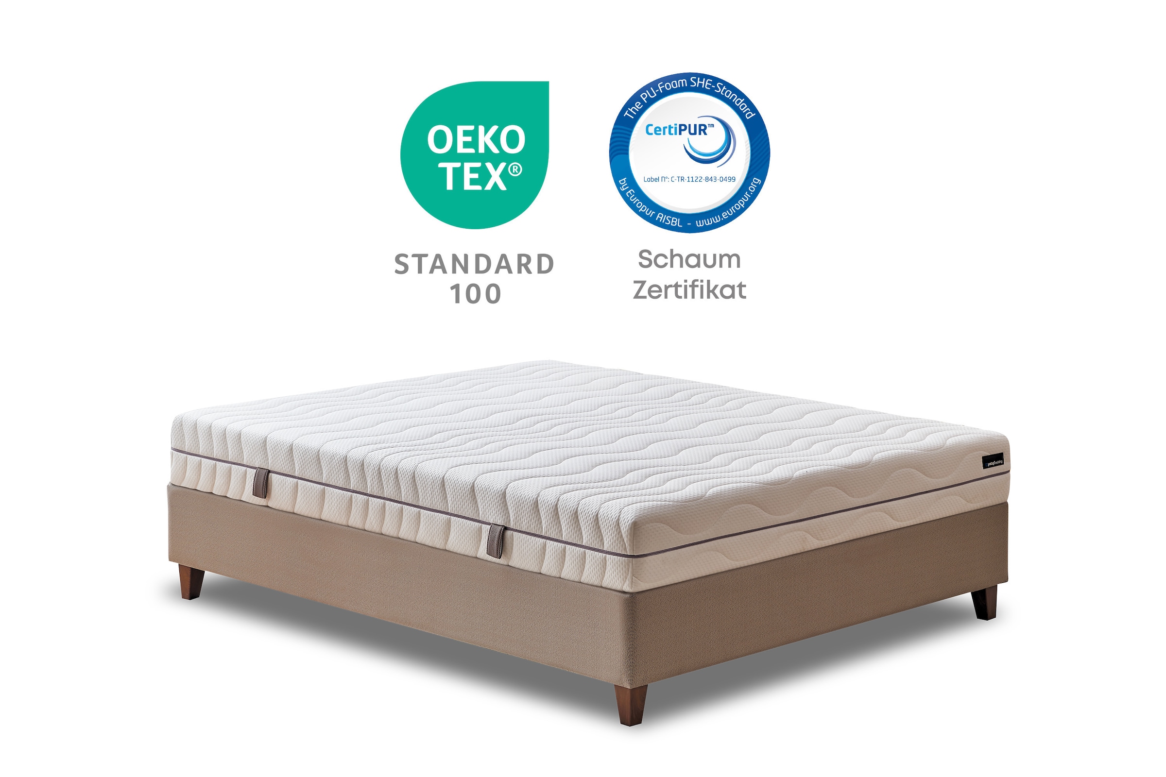 Yatas Bedding Komfortschaummatratze »Royal Comfort 7, Matratze 90x200, 140x 200 cm & weitere Größen«, 22 cm hoch, Raumgewicht: 28 kg/m³, (1 St.), 7-Zonen, H2 / H3, wendbar, ergonomisch, atmungsaktiv