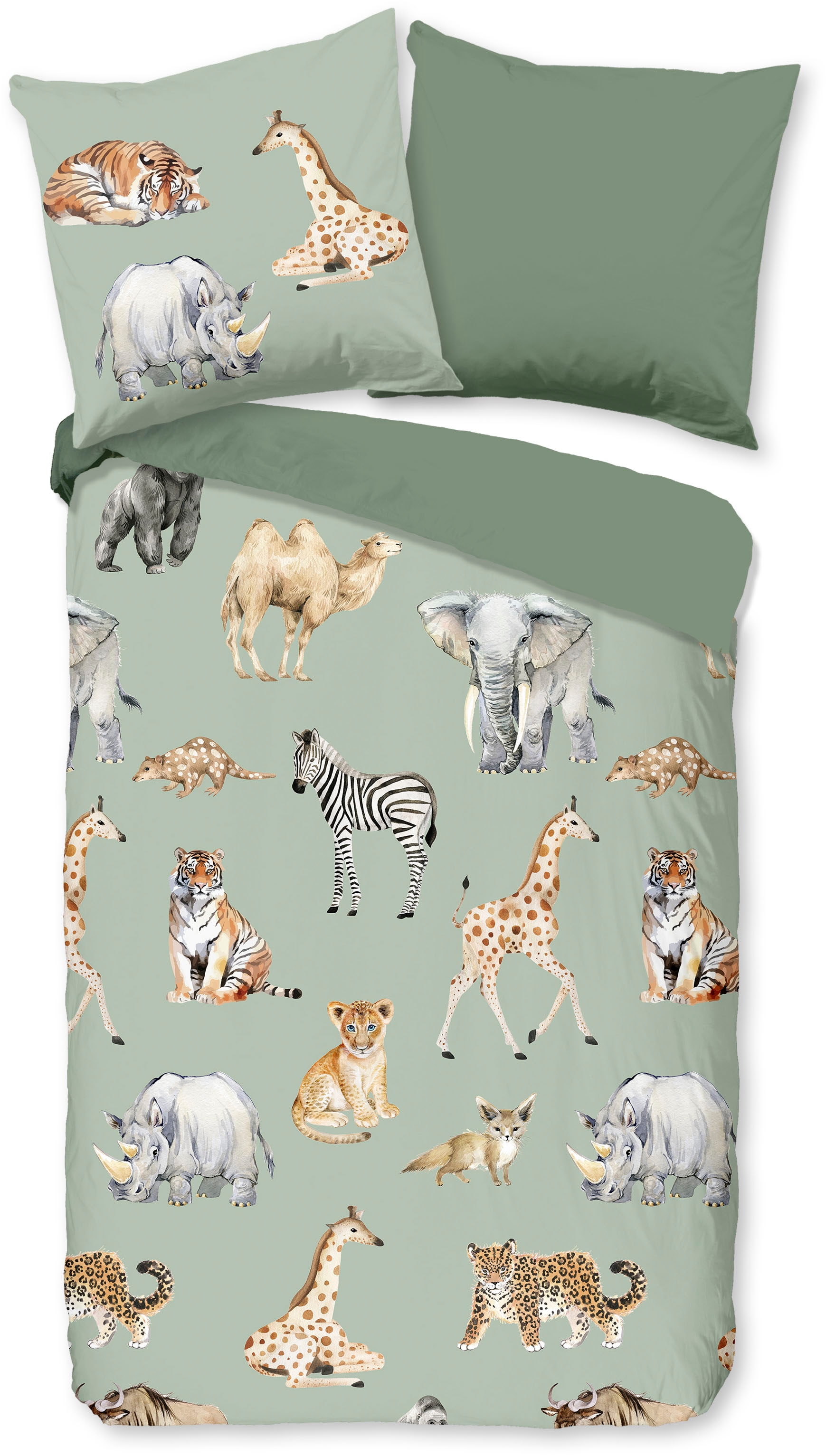 PURE luxury collection Kinderbettwäsche »Safari« günstig online kaufen