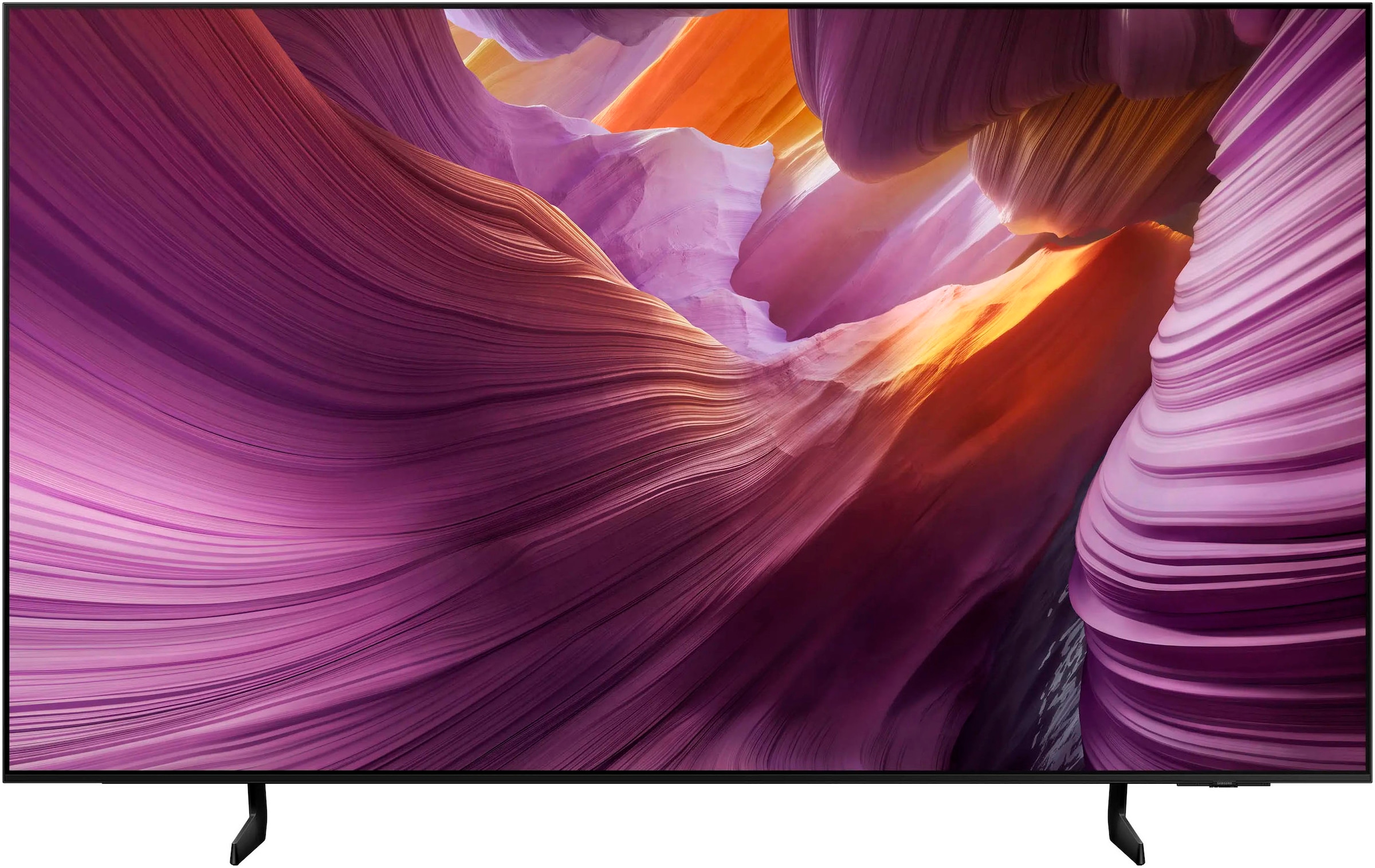 Samsung OLED-Fernseher »GQ55S85FAU«, 4K Ultra HD, Smart-TV, HDR, Dolby Atmos & AI Sound, Pantone Farben, Gaming Hub, bis zu 120Hz