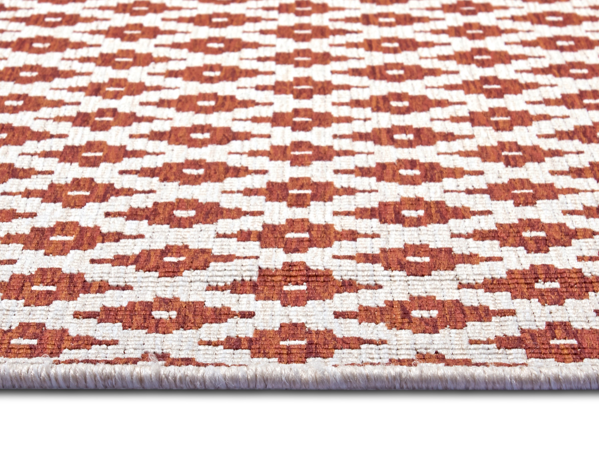 NORTHRUGS Teppich »Nizza Wendeteppich«, rechteckig, 5 mm Höhe, In-& Outdoor, Wetterfest, Balkon, Läufer, Wohnzimmer, Wasserfest