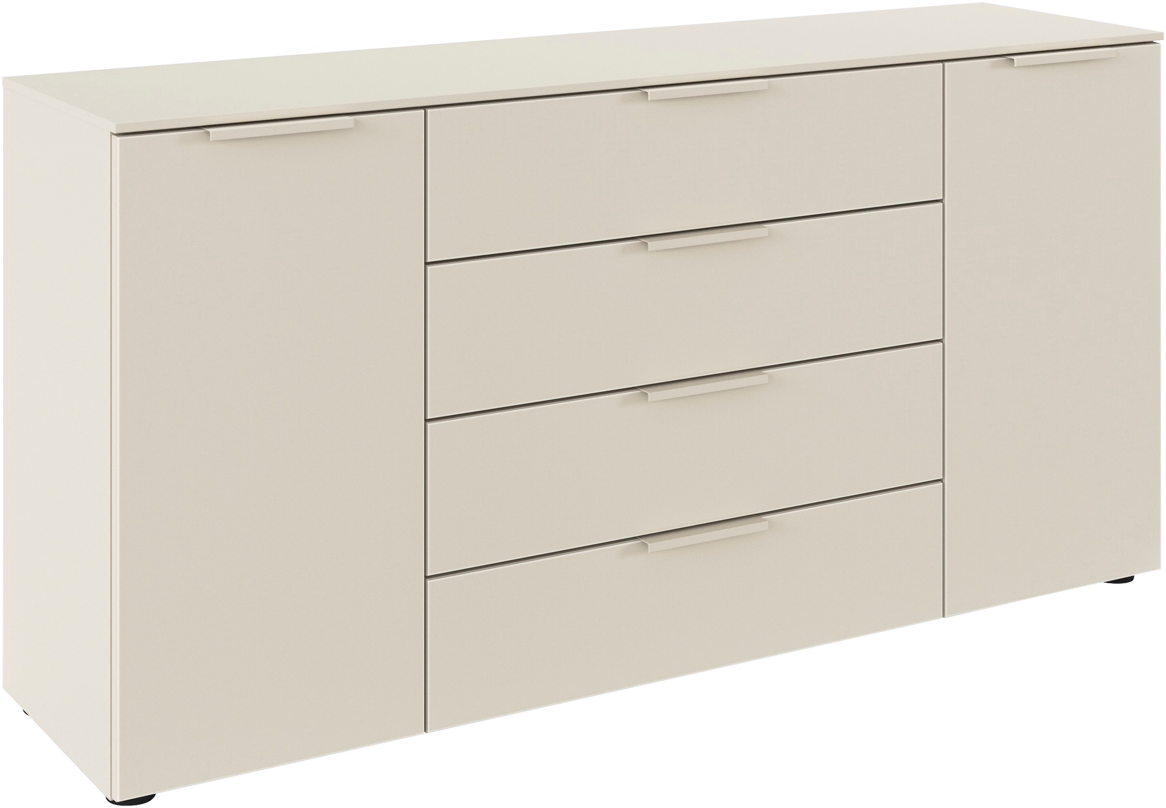 LeGer Home by Lena Gercke Kommode »Serina«, mit 4 Schubkästen und 2 Türen sowie Metallgriffen MADE IN GERMANY