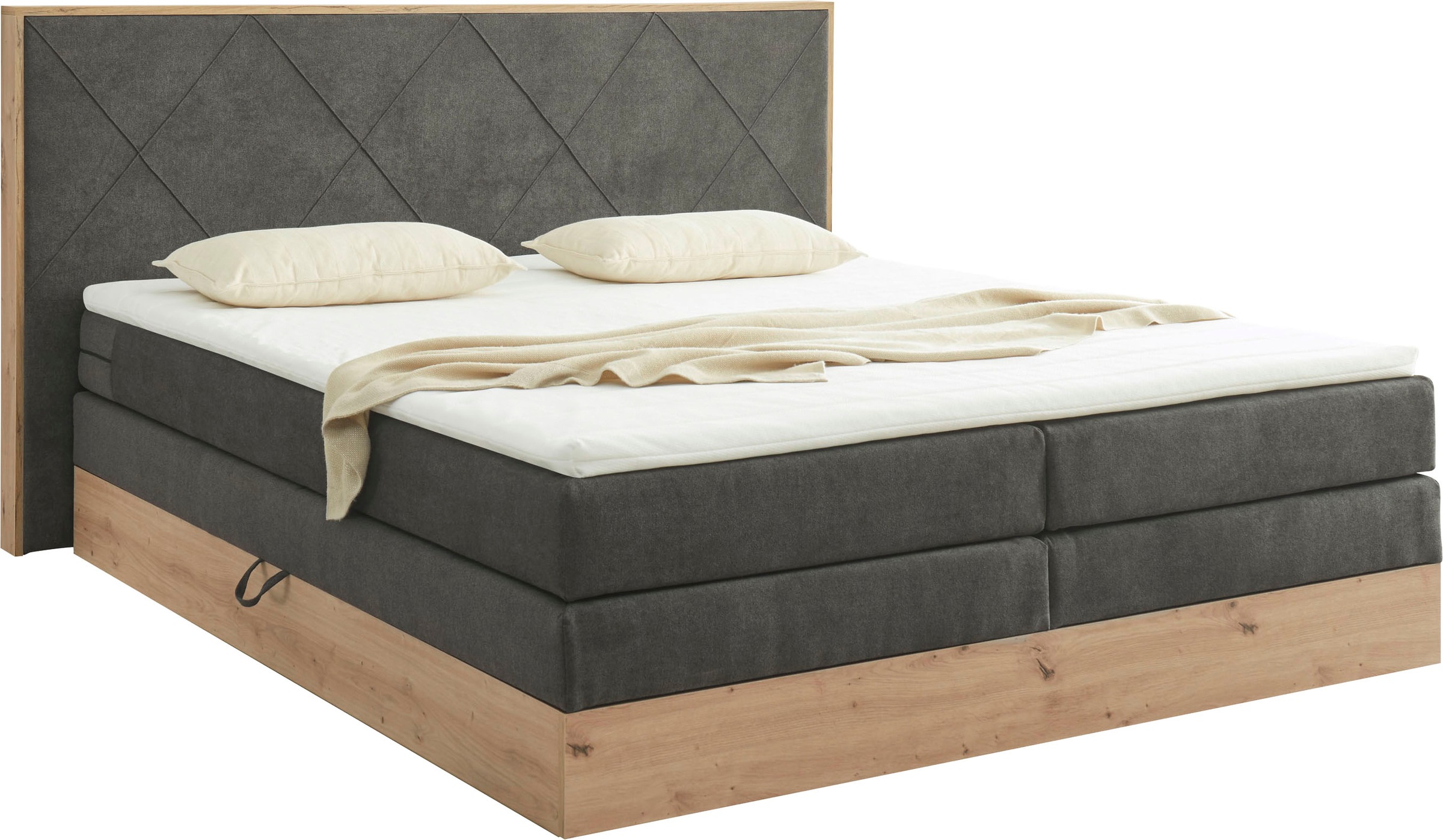 ED EXCITING DESIGN Boxspringbett »Bellevue«, inkl. Bettkasten, wahlweise mi günstig online kaufen