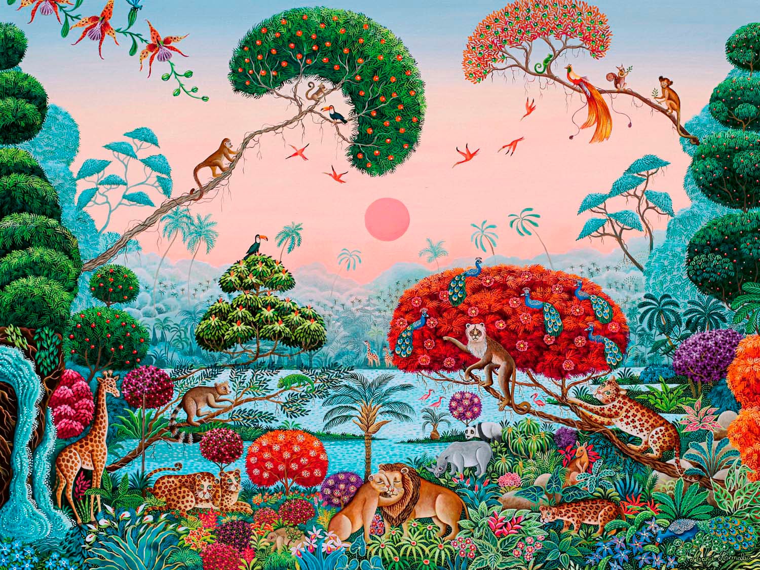 HEYE Puzzle »Jungle Paradise / Exotic Garden«, Made in Germany