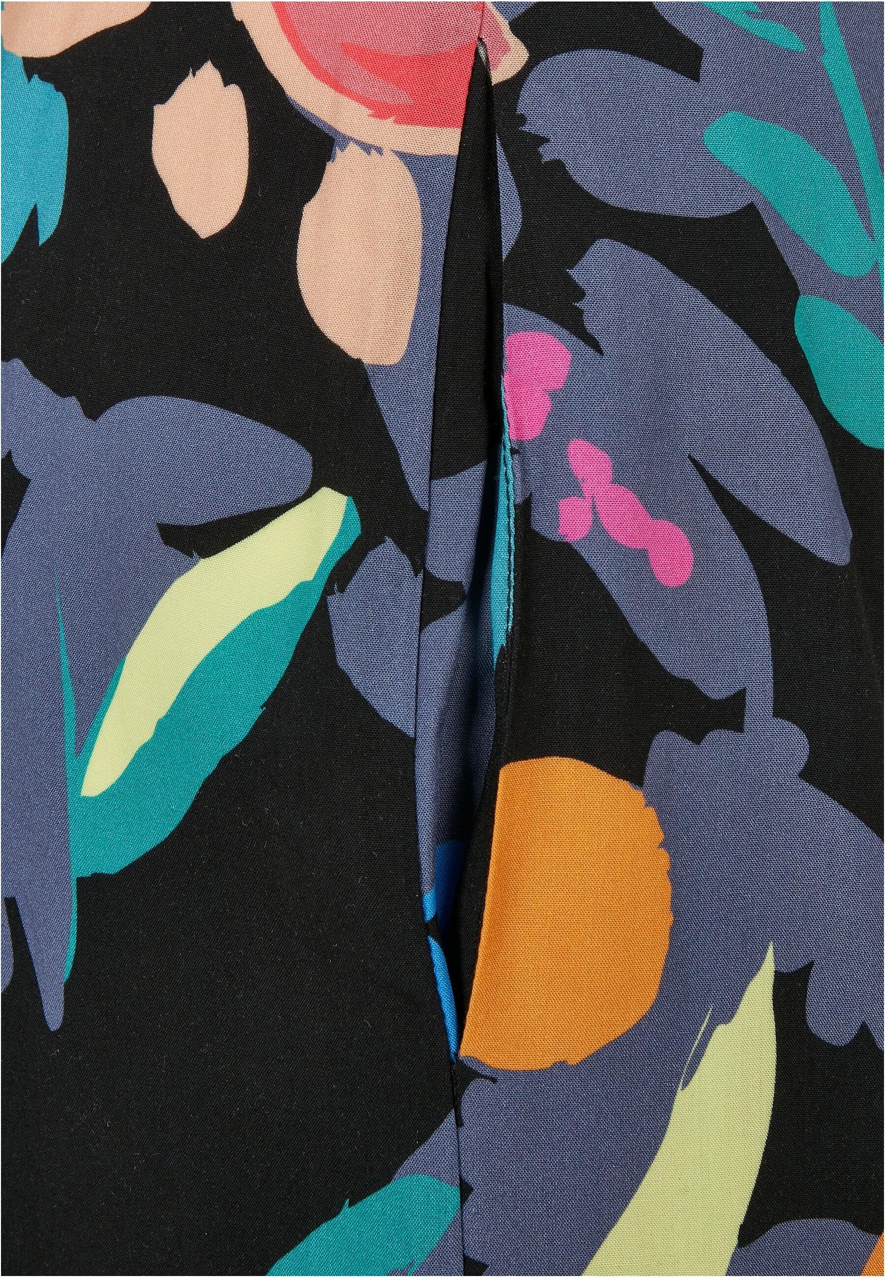 URBAN CLASSICS Jumpsuit »Urban Classics Damen Ladies Short Viscose Belt Jumpsuit« 1 Stk.