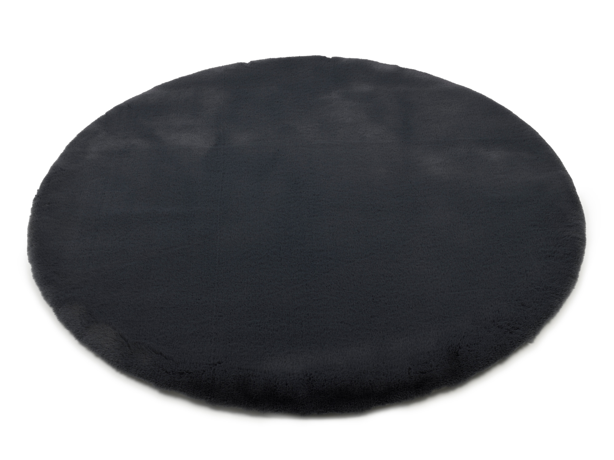 OCI DIE TEPPICHMARKE Teppich »ROCKY SOFT«, rund, 35 mm Höhe, Kunstfell, weich, kuschelig, maschinell gewebt, waschbar