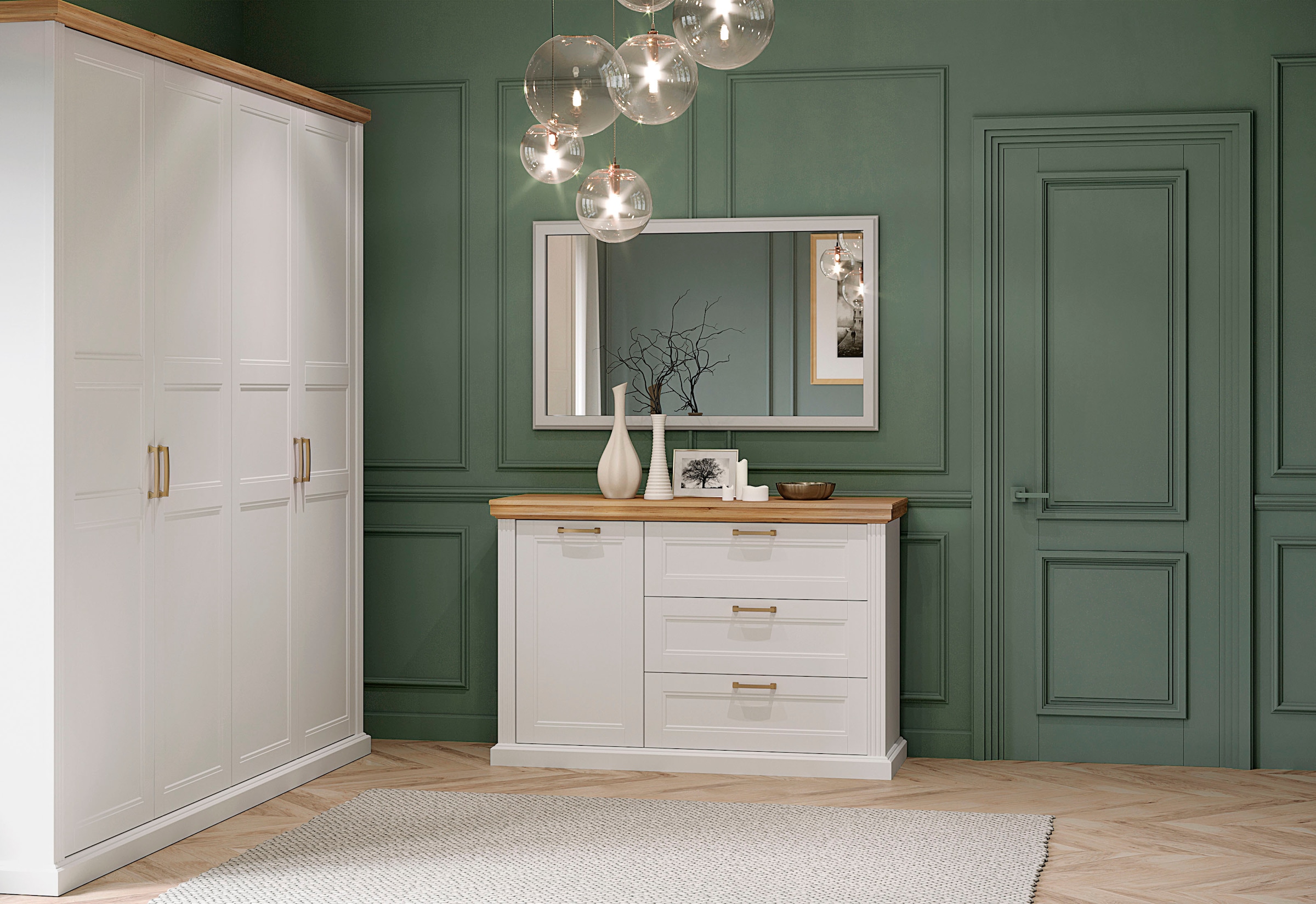 Home affaire Wandspiegel »Tara«, UV lackiertes MDF