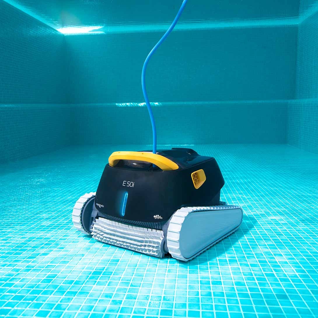 maytronics Poolroboter »Dolphin E50i«, (Set), für Boden-/ Wand-/ Wasserlinienreinigung