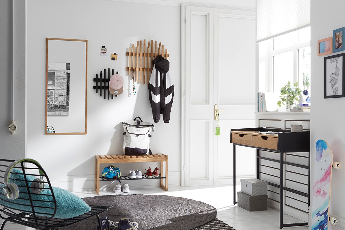 MCA furniture Garderobenpaneel »BANTRY Garderobenpaneel W40«, Leisten günstig online kaufen