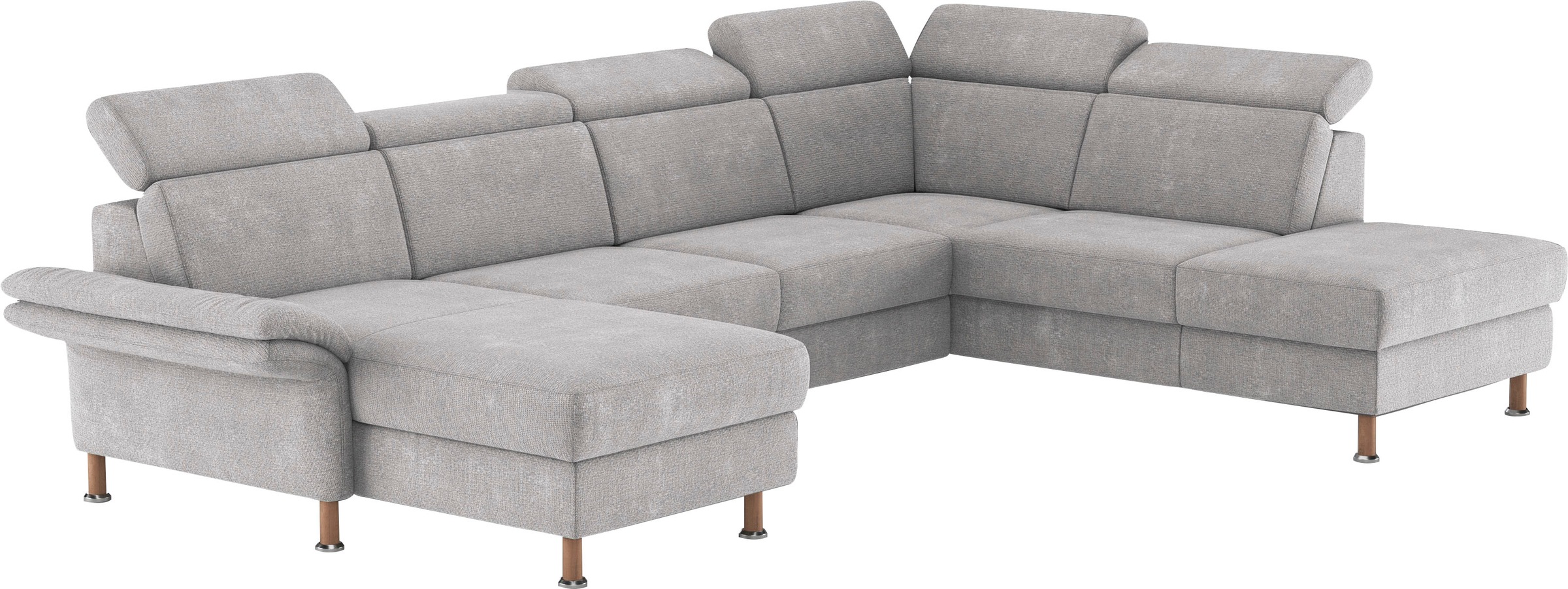 Home affaire Wohnlandschaft »Calypso U-Form«, wahlweise mit motorischer Relaxfunktion