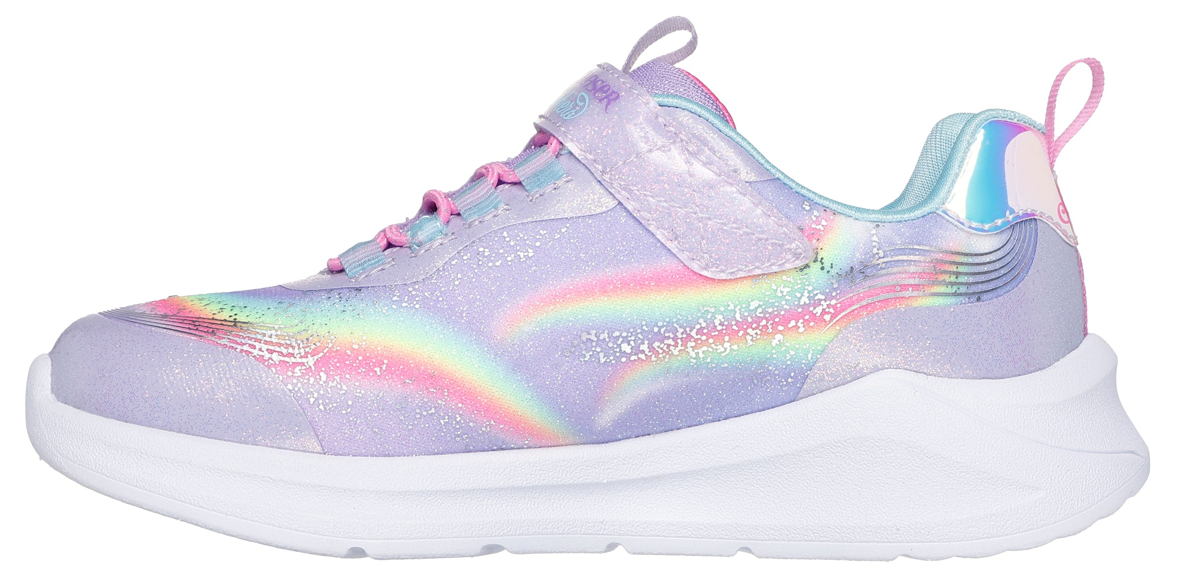 Skechers Sneaker »UNICORN CHASER«, Blinkschuh mit Einhorn, Größenschablone zum Download