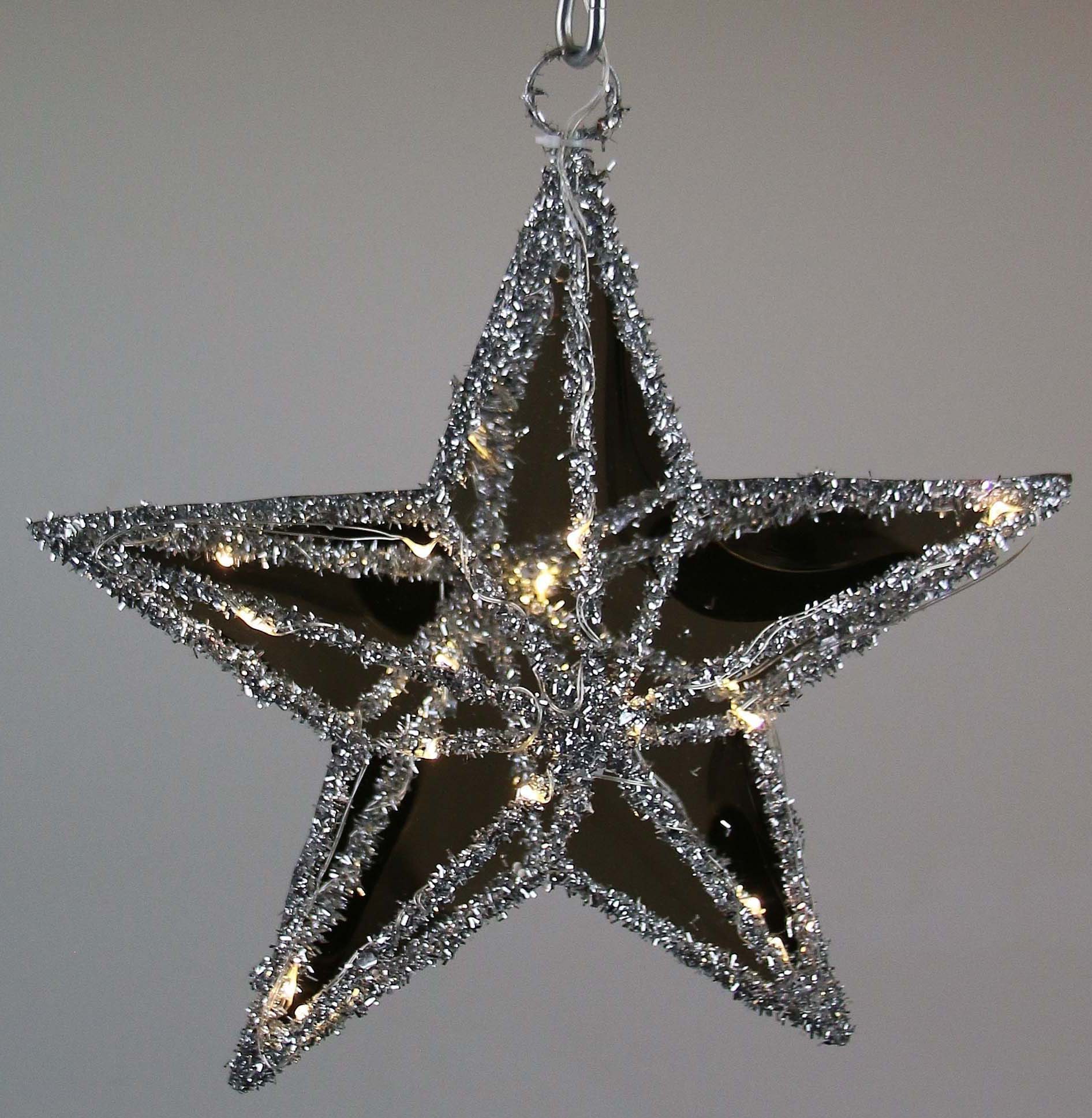 AM Design LED Stern, 10 flammig, Weihnachtsstern, Weihnachtsdeko, 10 Lichter