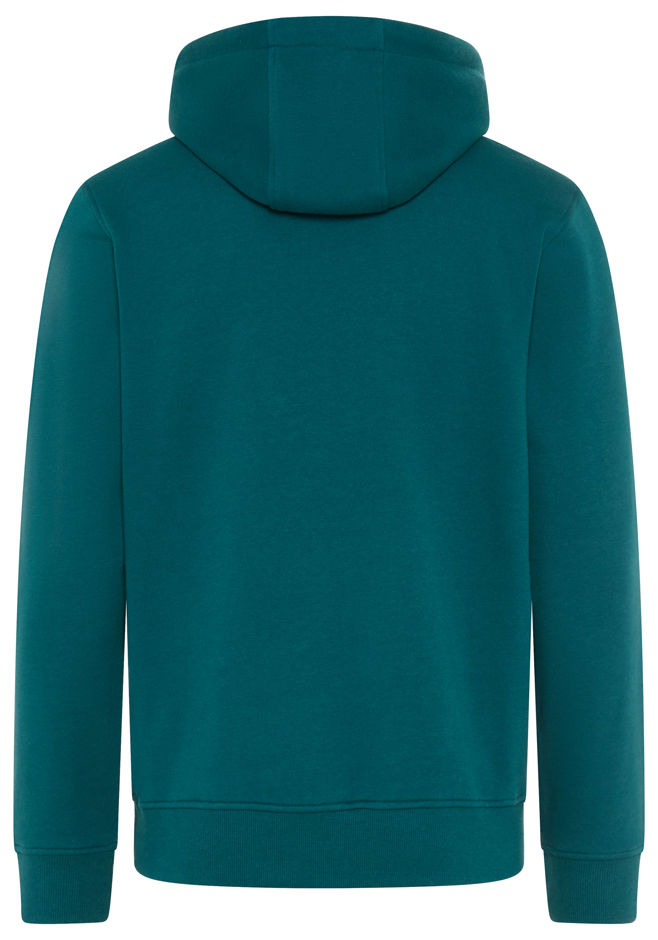 Bruno Banani Kapuzensweatshirt , mit Kapuze und Kordelzügen, mit Kängurutasche, schmale Passform
