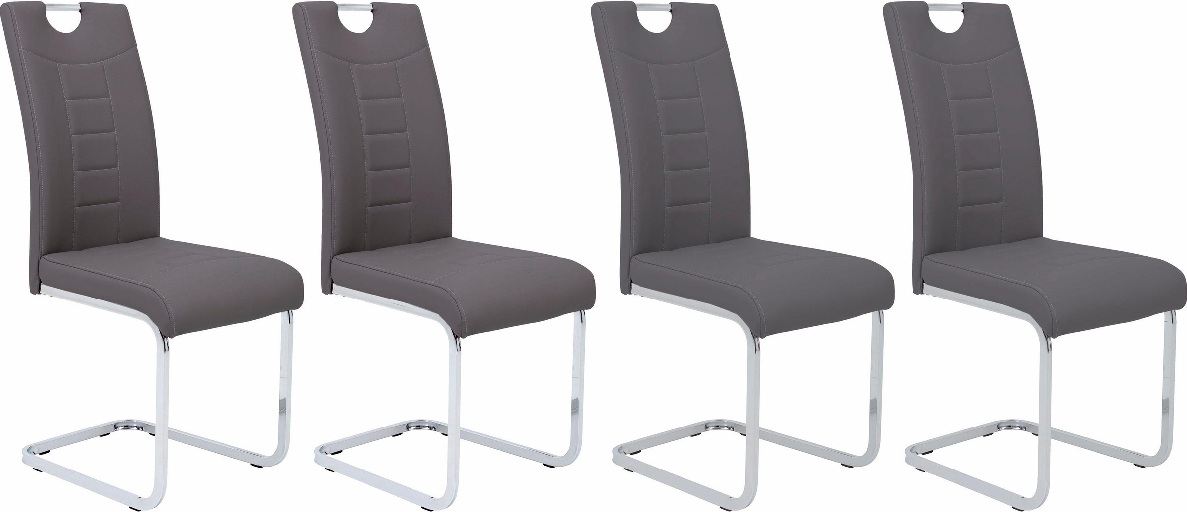 HELA Freischwinger »Ruby«, (Set), 4 St., Kunstleder, 2 oder 4 Stück günstig online kaufen