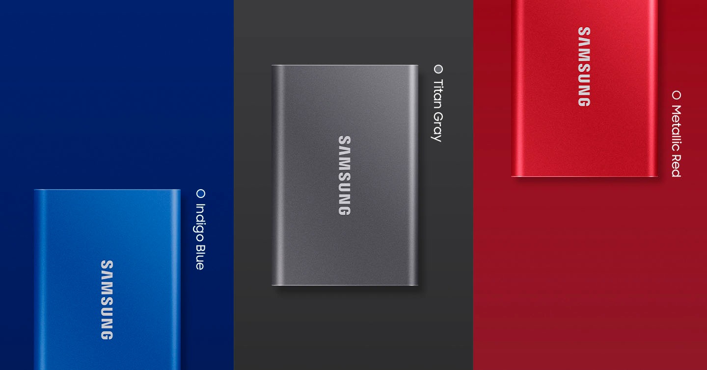 Samsung externe SSD »Portable SSD T7«, Anschluss USB 3.1-USB 3.2