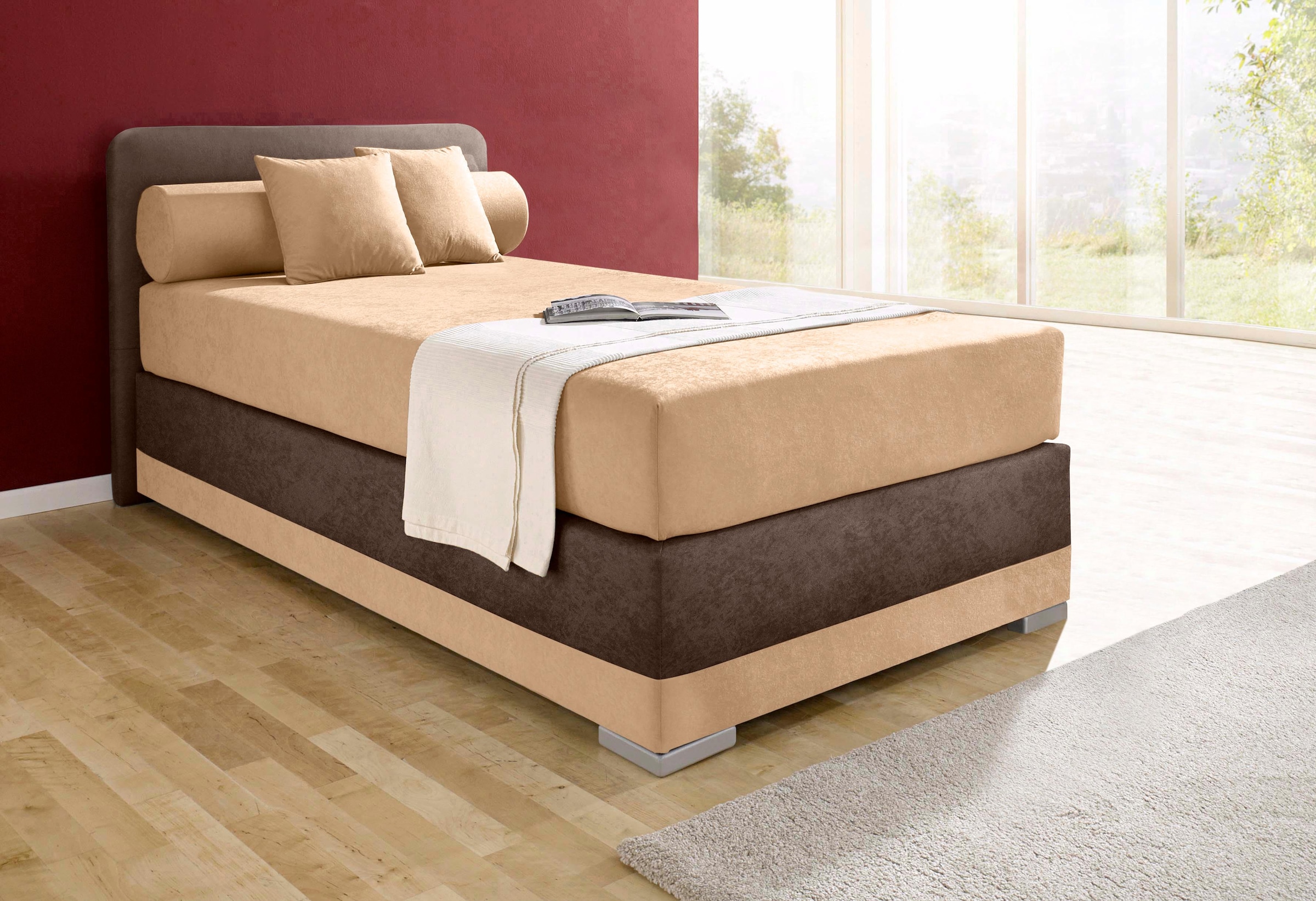 Maintal Boxspringbett »Lago«, in 3 verschiedenen Matratzenarten, H2 oder H3 günstig online kaufen