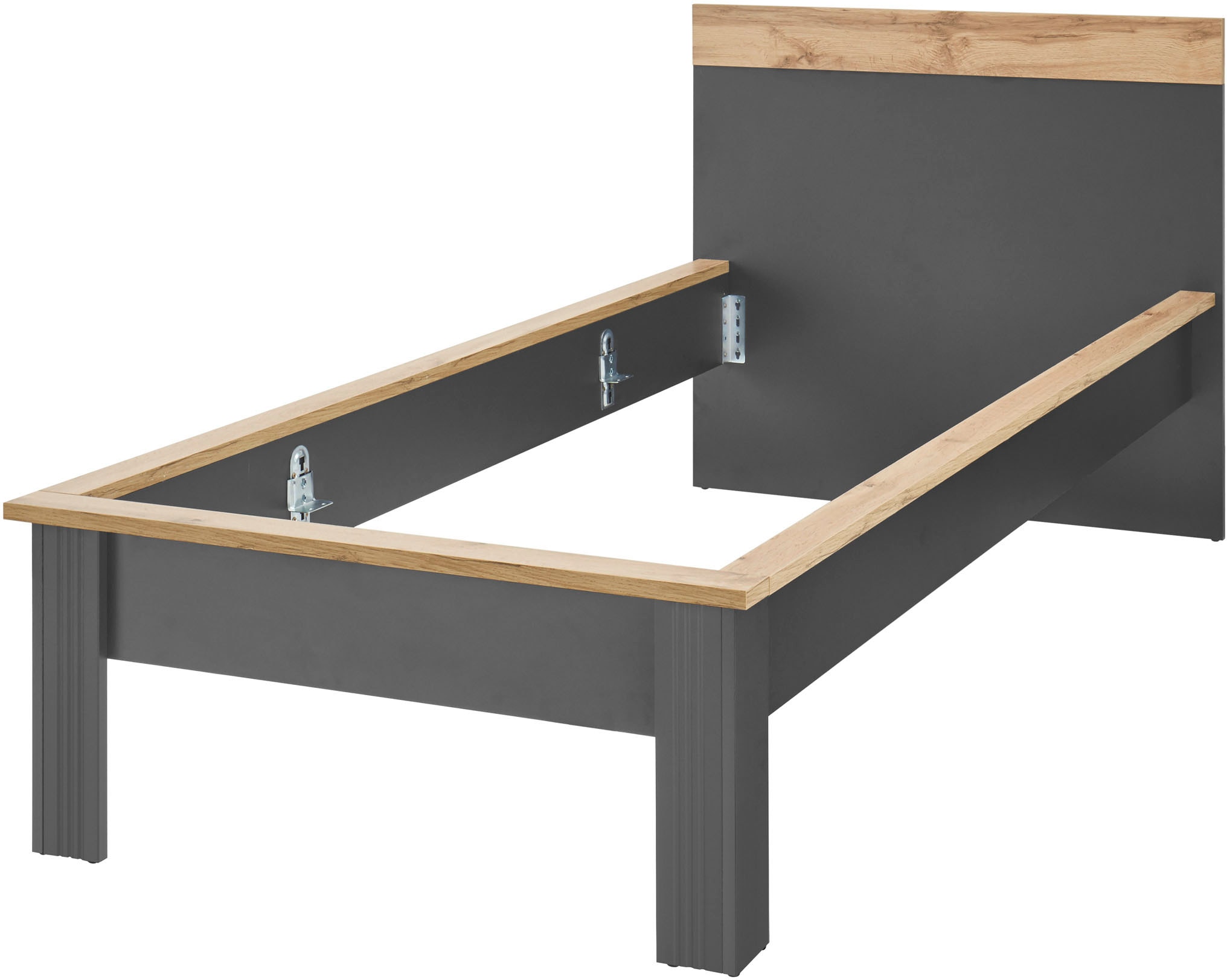 Home affaire Schlafzimmer-Set »Westminster«, Bett Breite Liegefläche 90 oder 140cm und 1 Nachtkommode